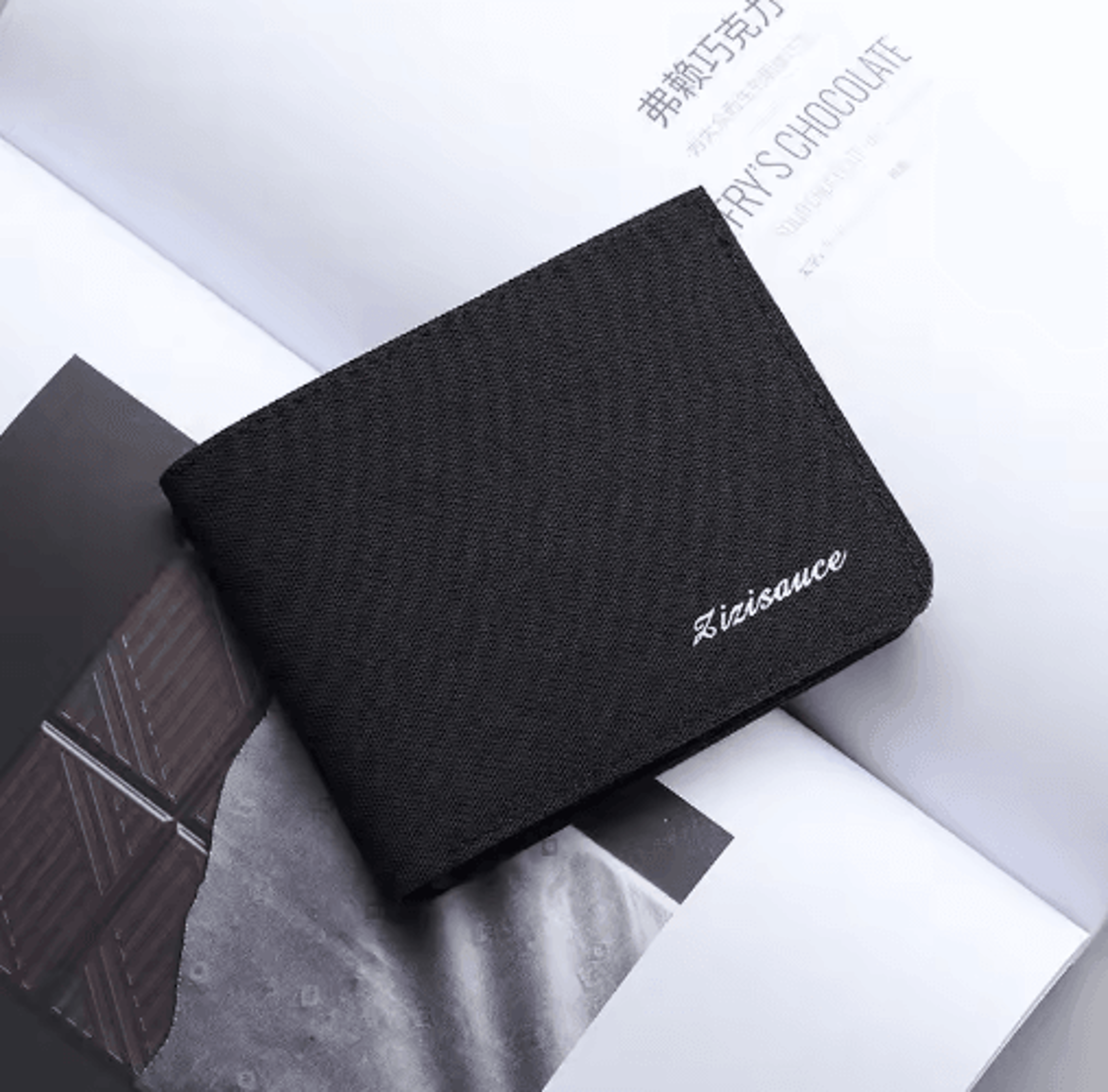 Mens Canvas Wallet  Compact Card  ID Holder 3