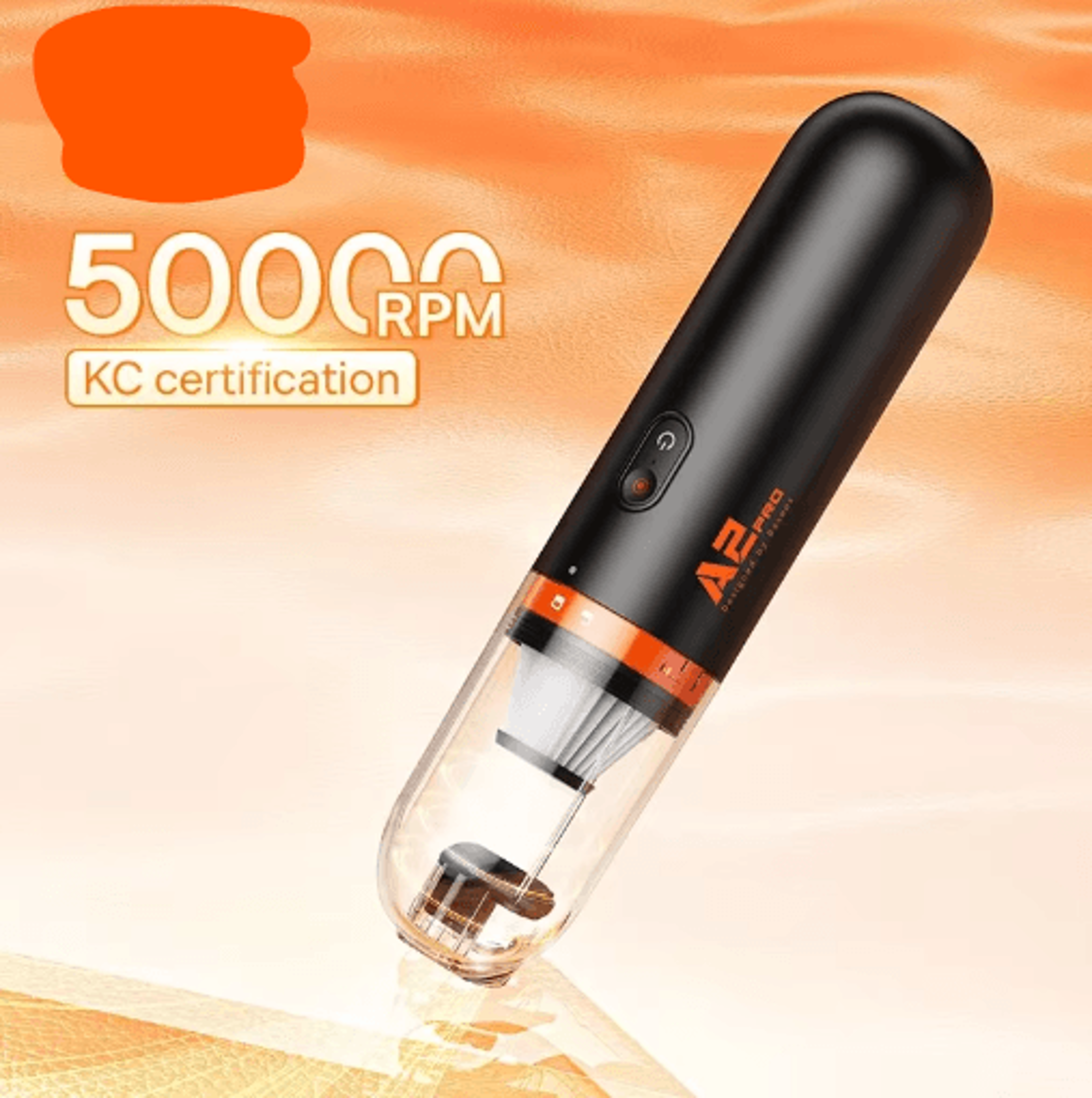 6000pa mini car vacuum cleaner – 2-in-1 handheld vacuum & blower