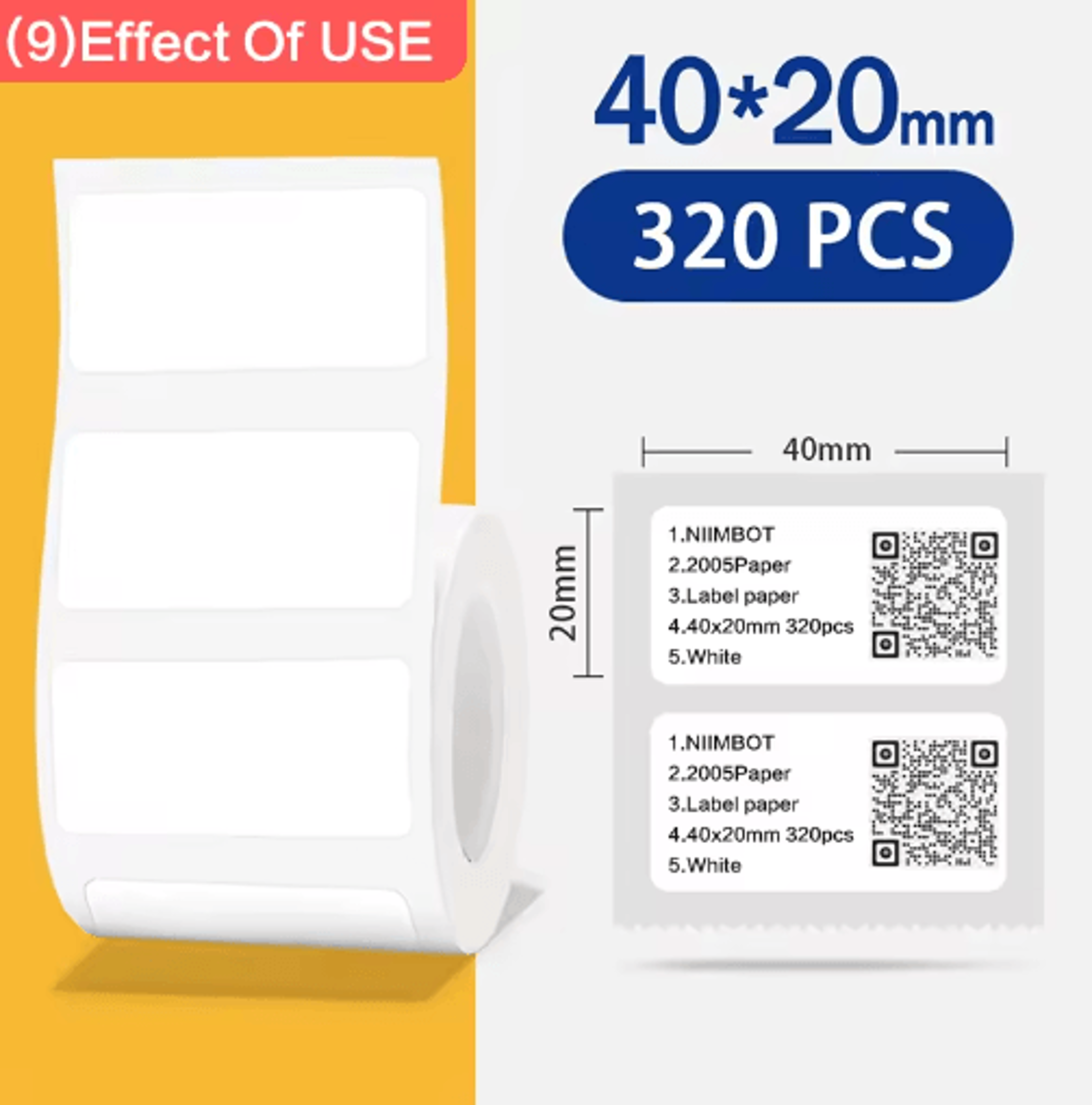 B1B21B3S SelfAdhesive Label Stickers  Thermal Printer Label Paper 12