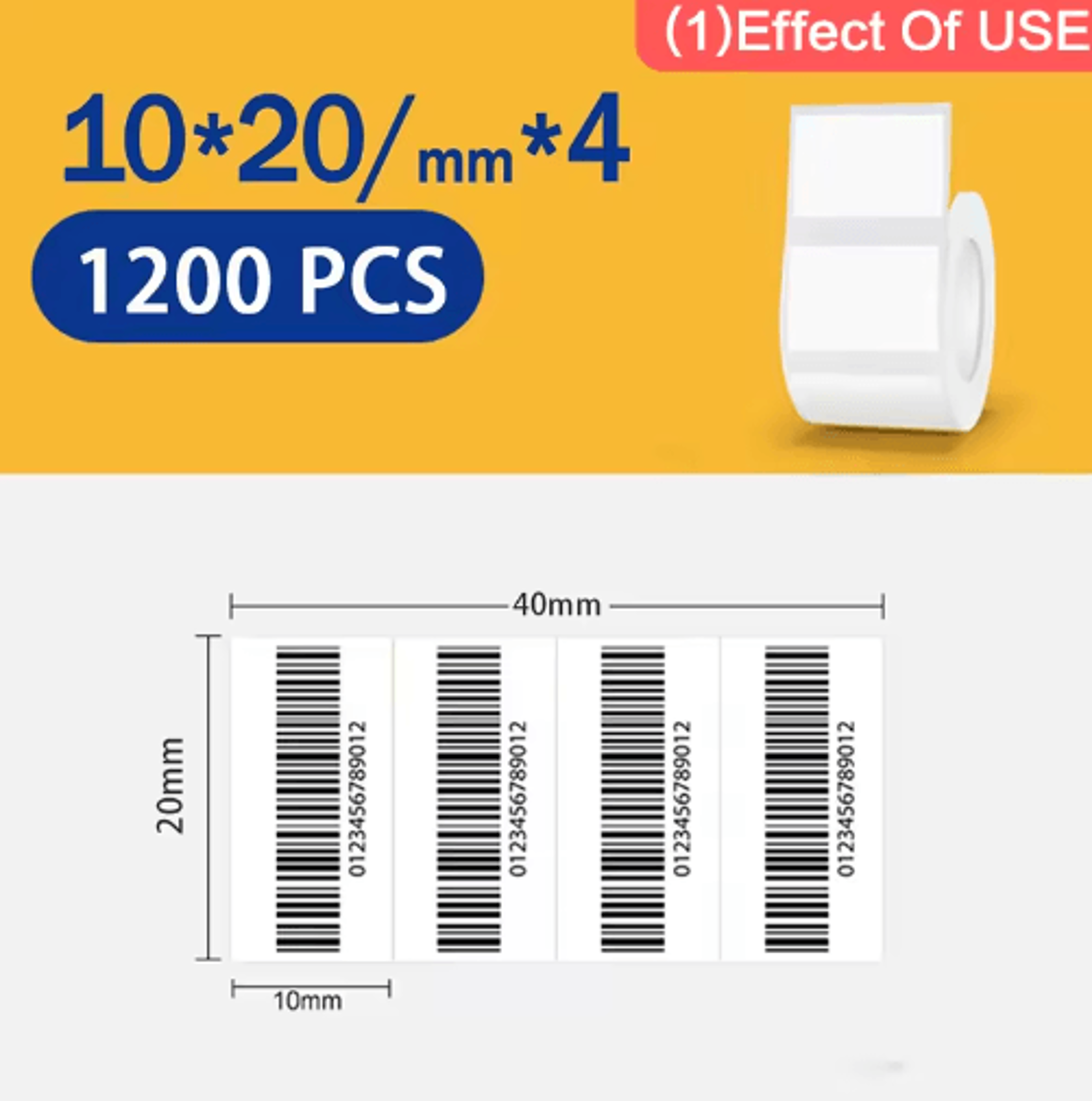 B1B21B3S SelfAdhesive Label Stickers  Thermal Printer Label Paper 9