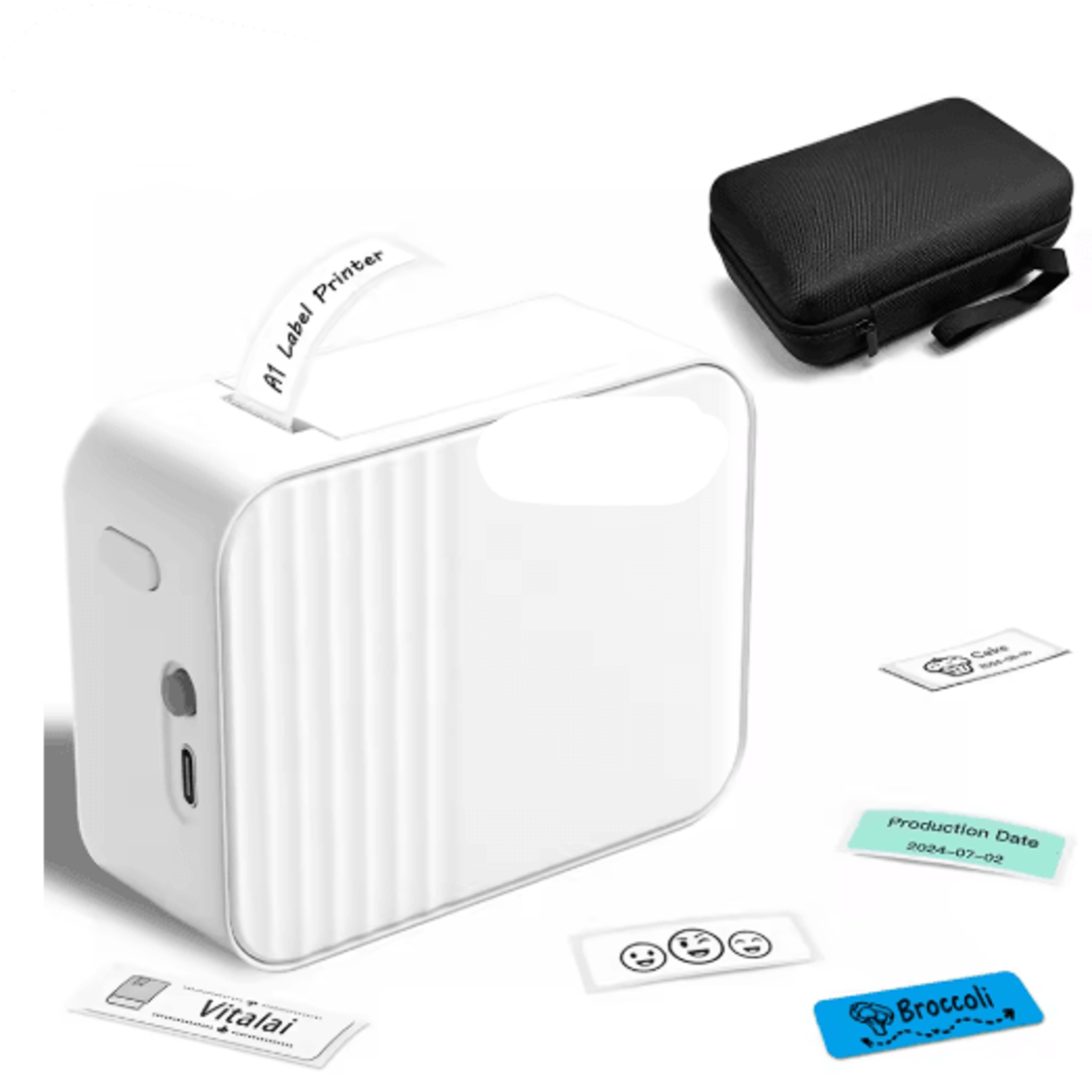 a1 mini thermal label printer – portable inkless sticker maker