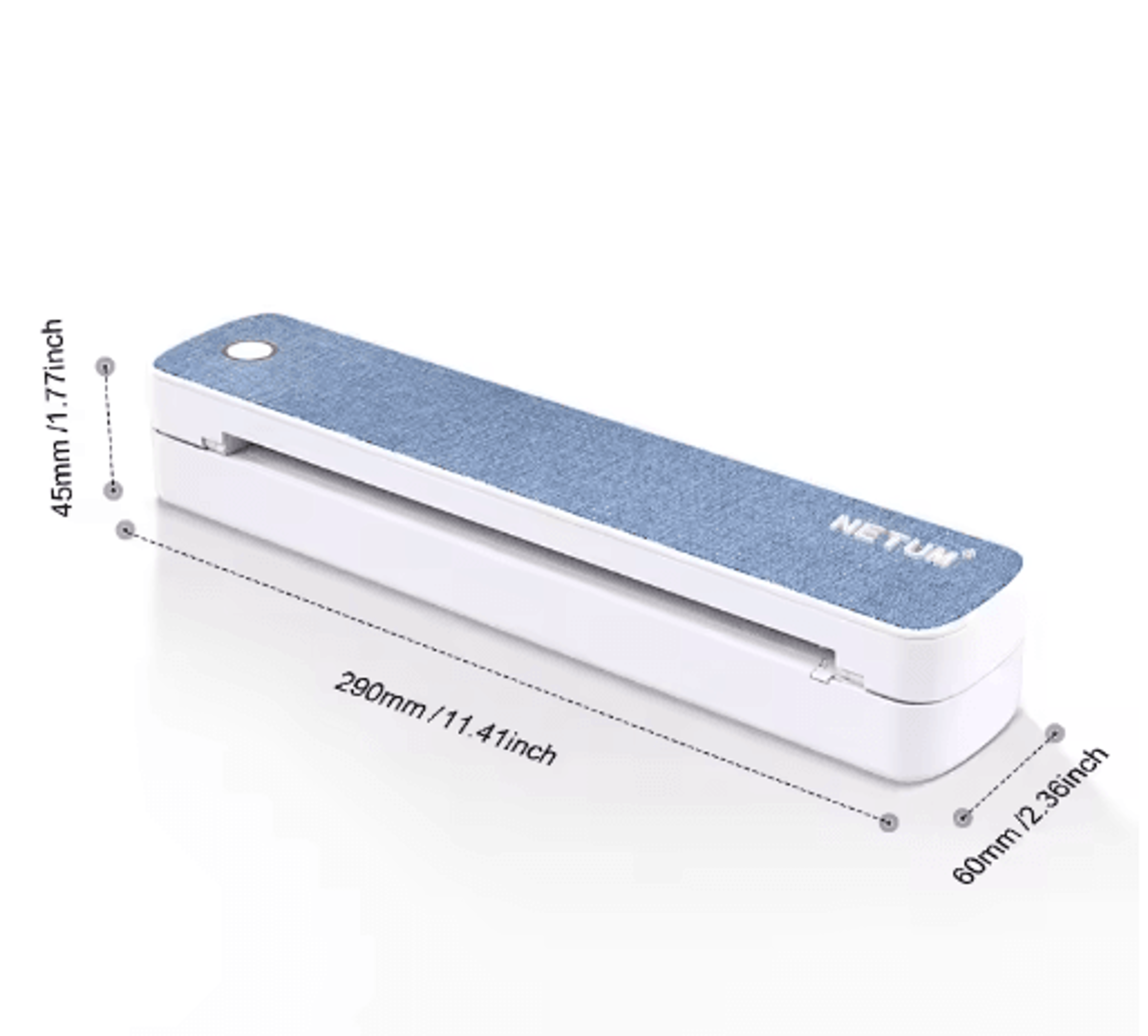 A4 Portable Thermal Printer  Wireless Bluetooth Inkless Printer 4