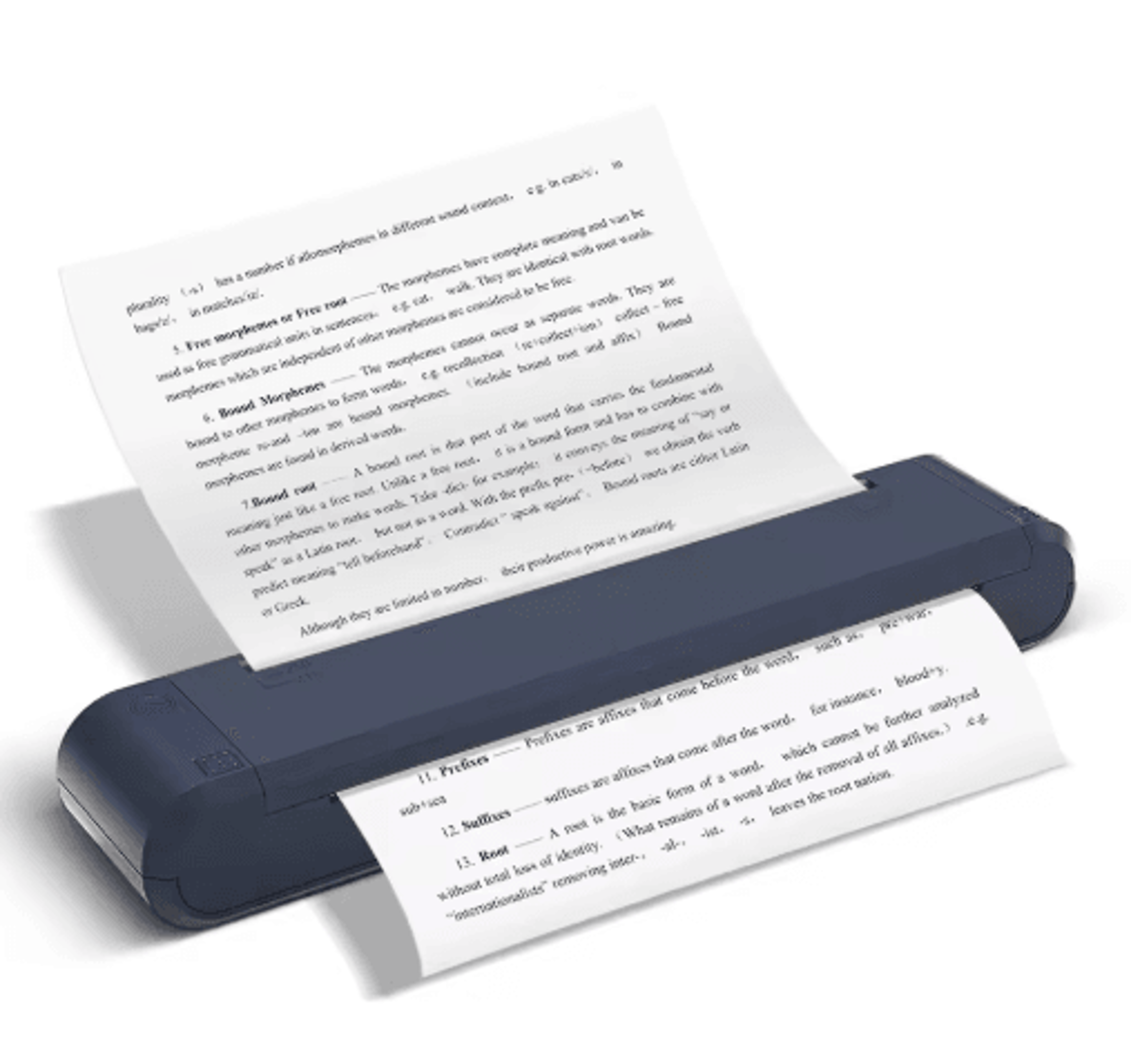 A4 Bluetooth Thermal Transfer Printer  DualSided Ribbon Printer 4