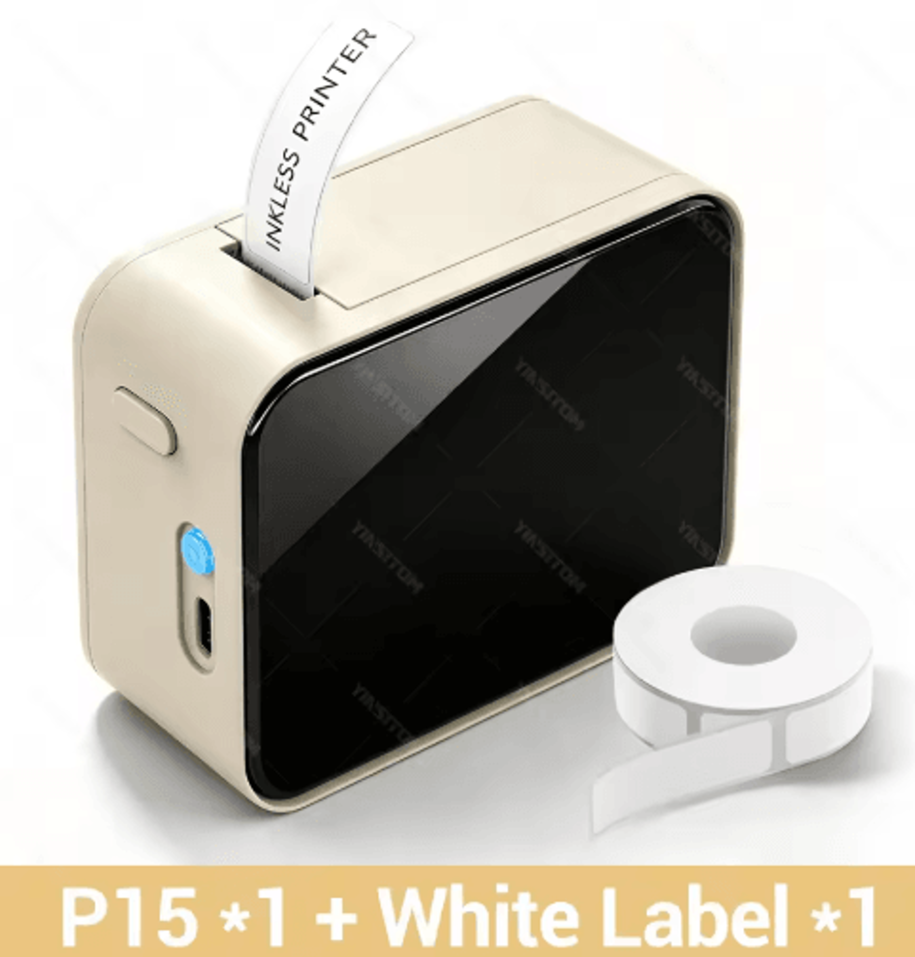 P15 Mini Bluetooth Label Printer  Portable Inkless Name Tag And Price Label Maker 3