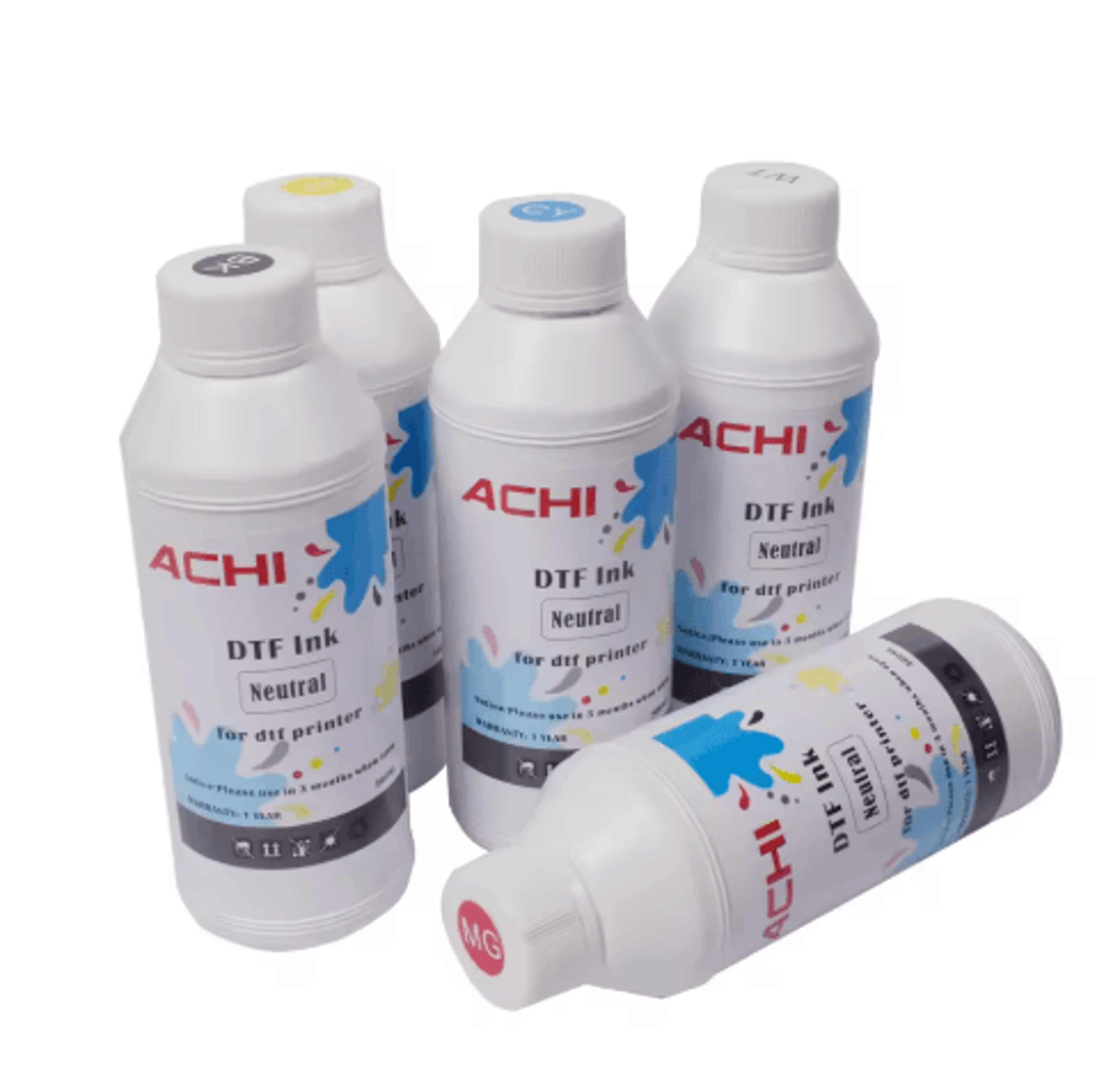 5 X 500ml DTF Printer Ink  Film Transfer Ink For A3  A4 Printers 1