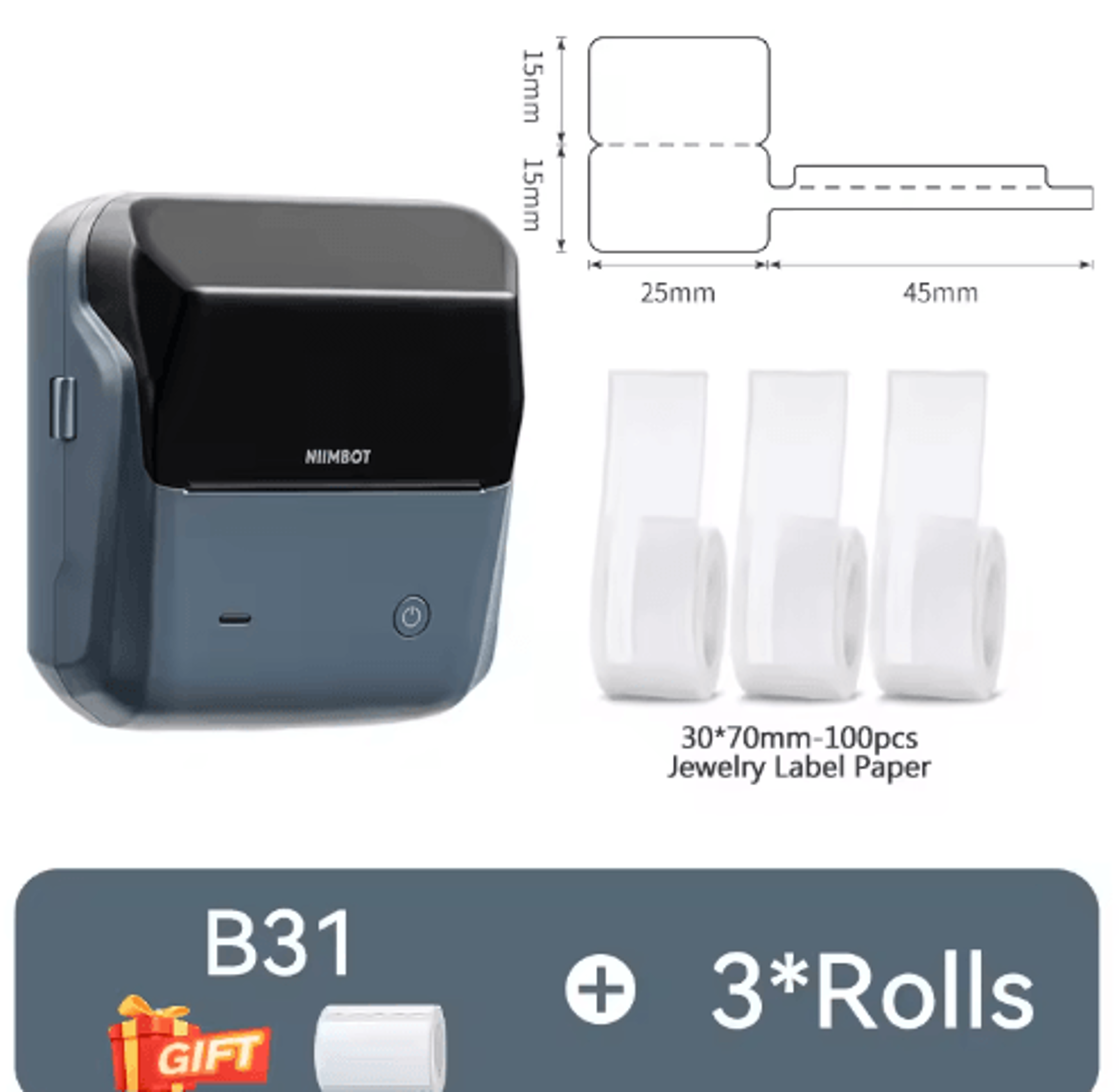 Wireless Thermal Label Printer  Portable Barcode And Sticker Maker 4