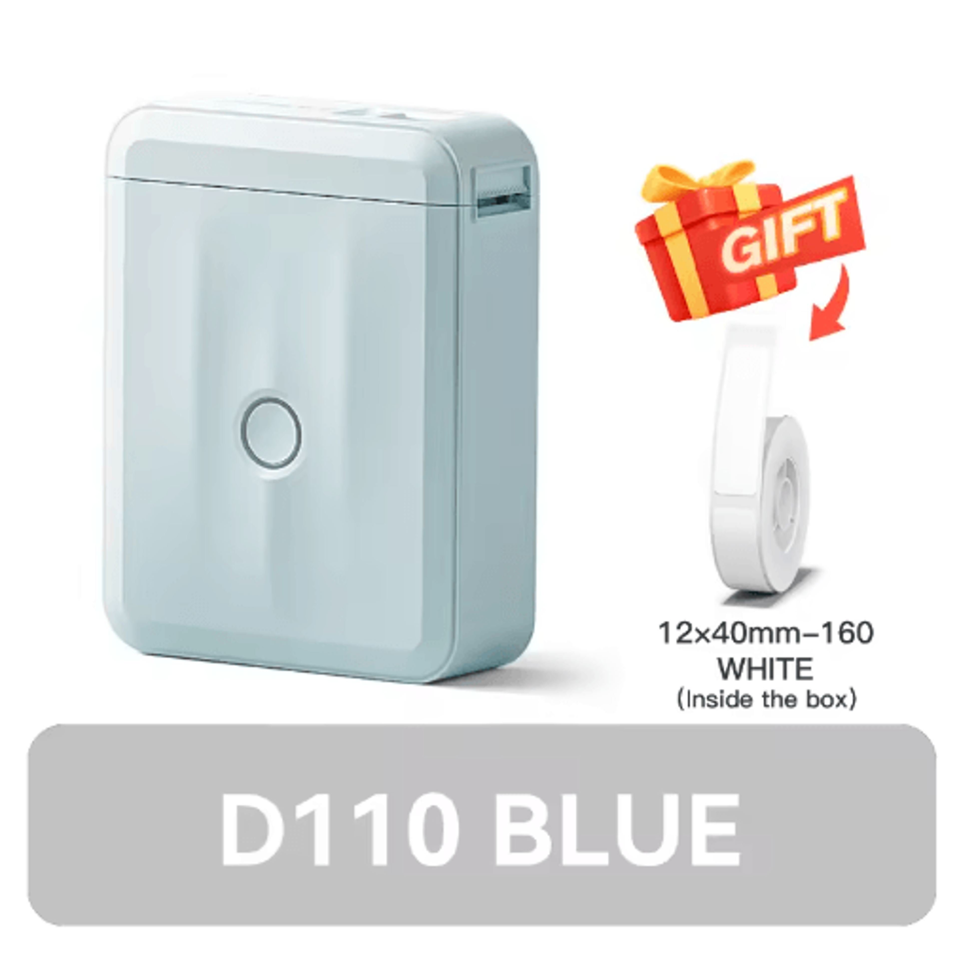 D110 Mini Bluetooth Label Printer  Portable Inkless Sticker Maker 23