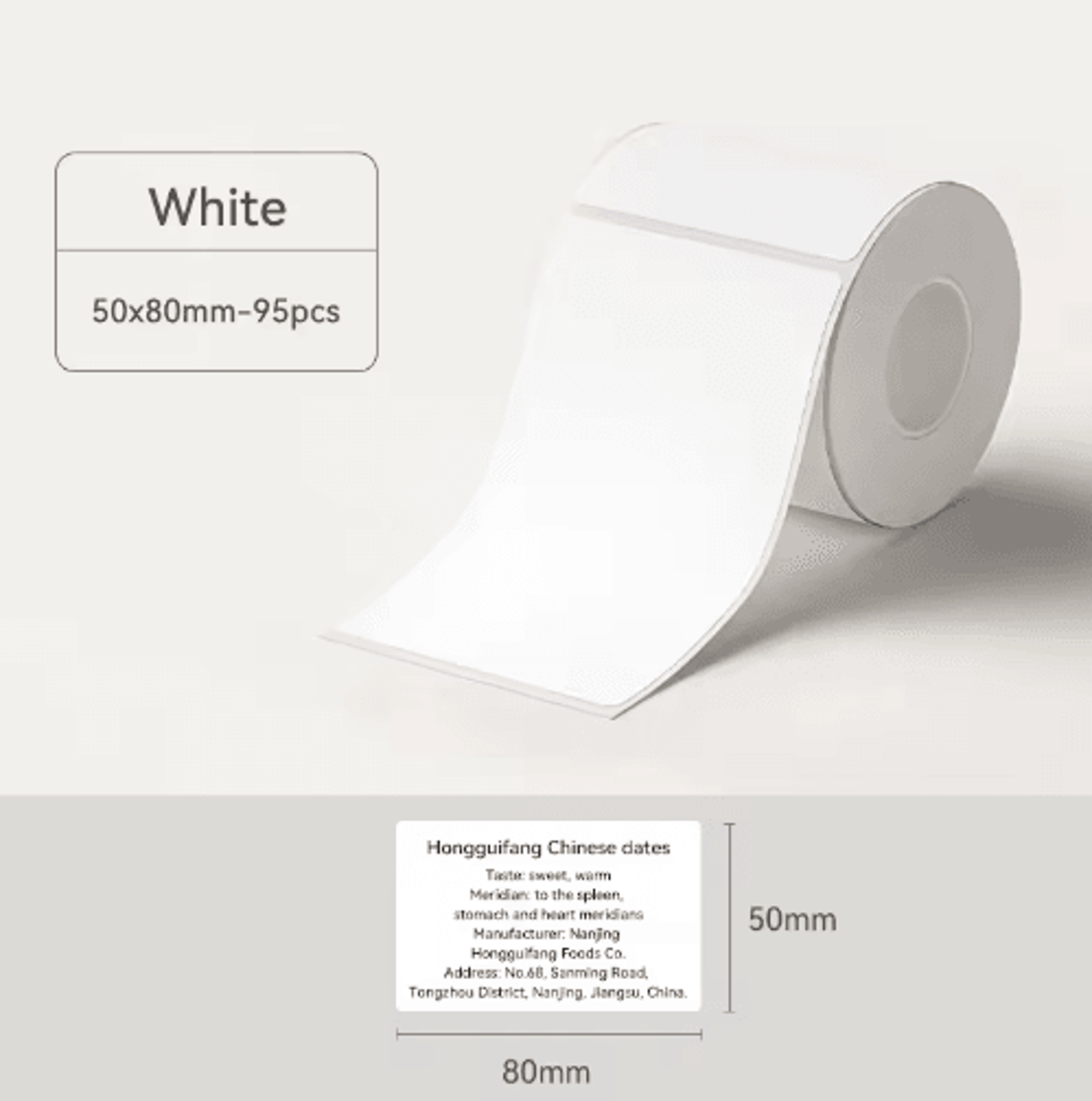 White Thermal Label Stickers  SelfAdhesive Labels For B1 B21  B3S 3