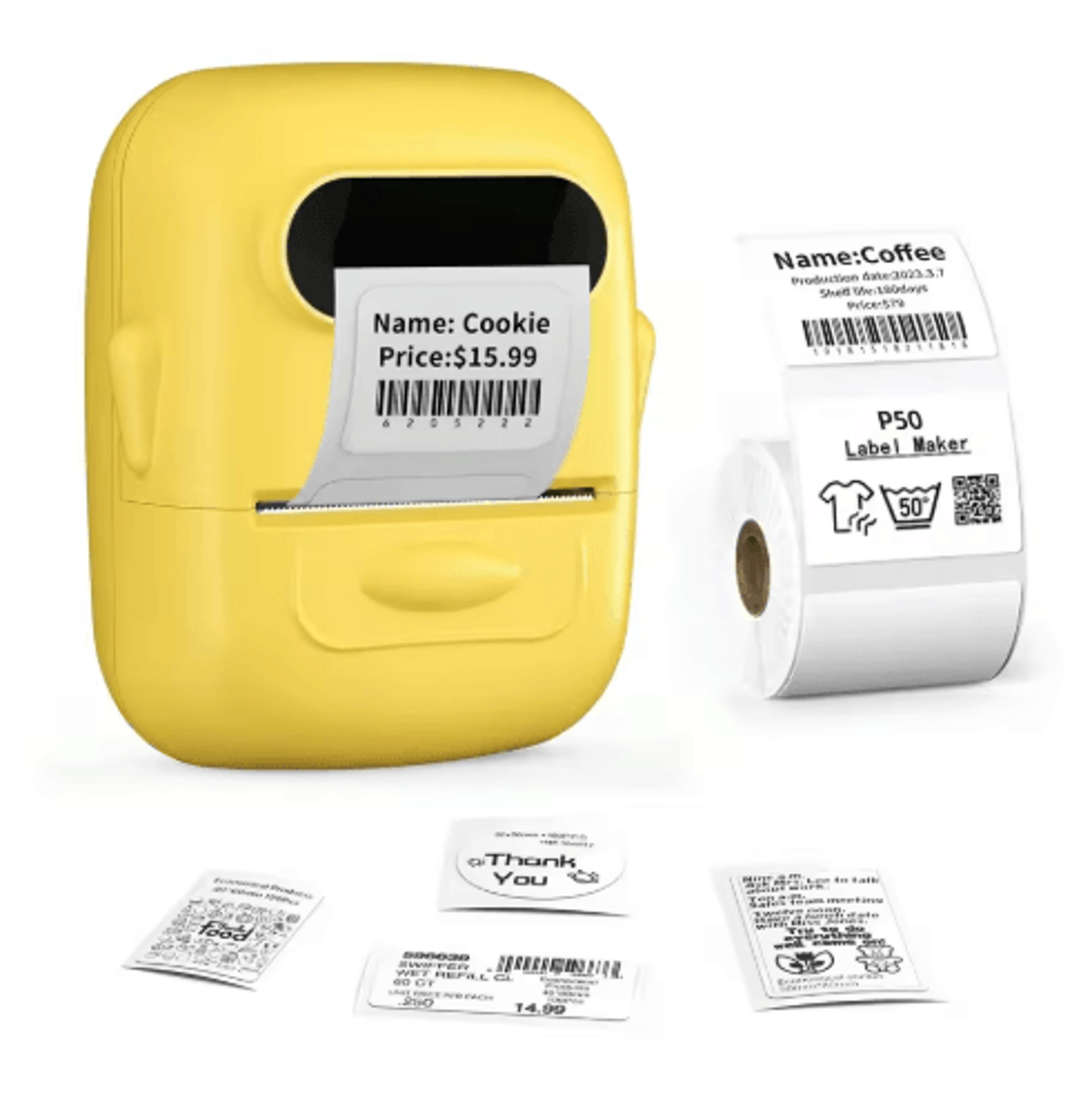 Thermal Label Printer  Custom Sticker Maker For Home  Business 7