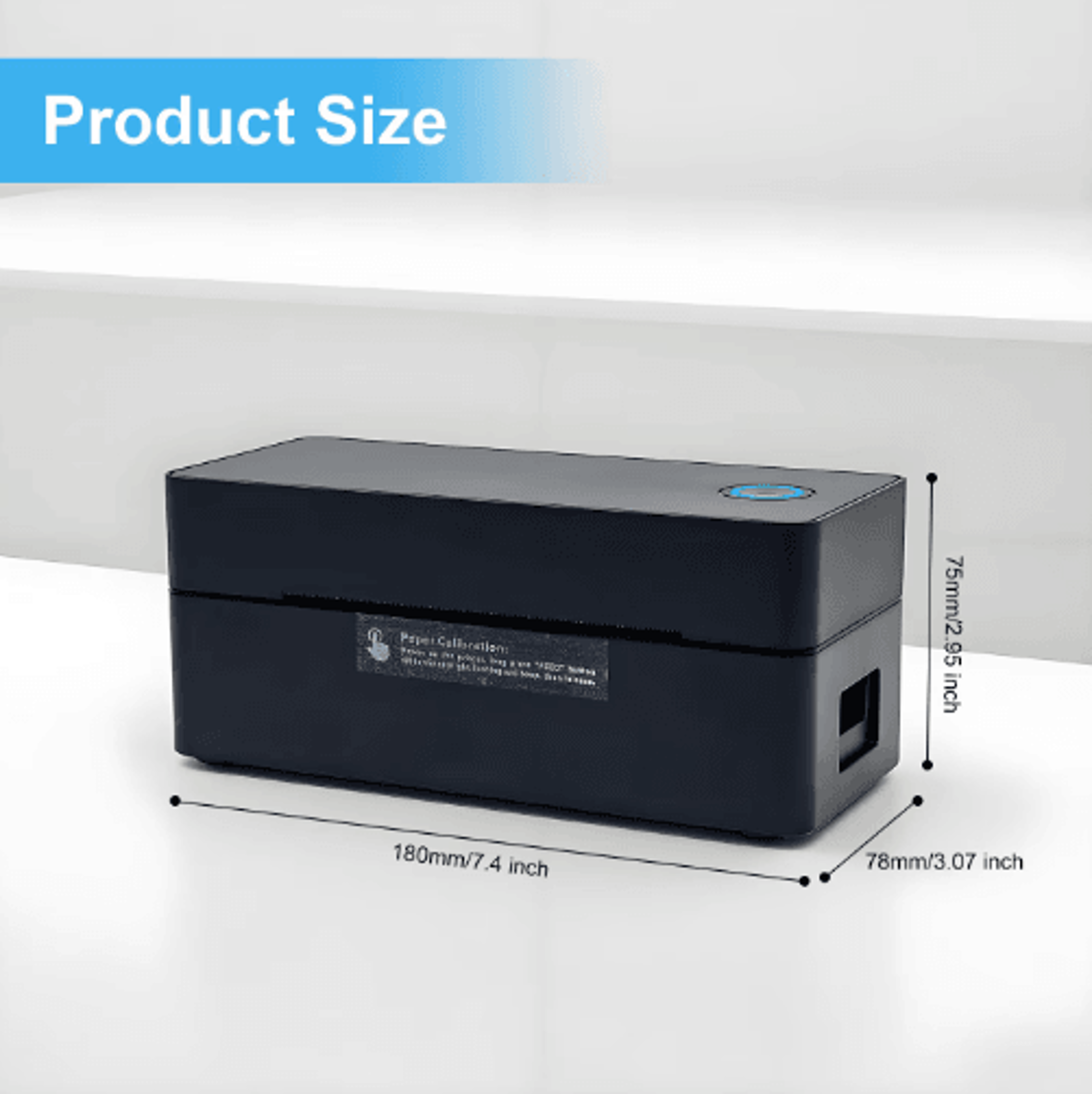 4x6 Bluetooth Thermal Label Printer  203 DPI HighSpeed Shipping Printer 4