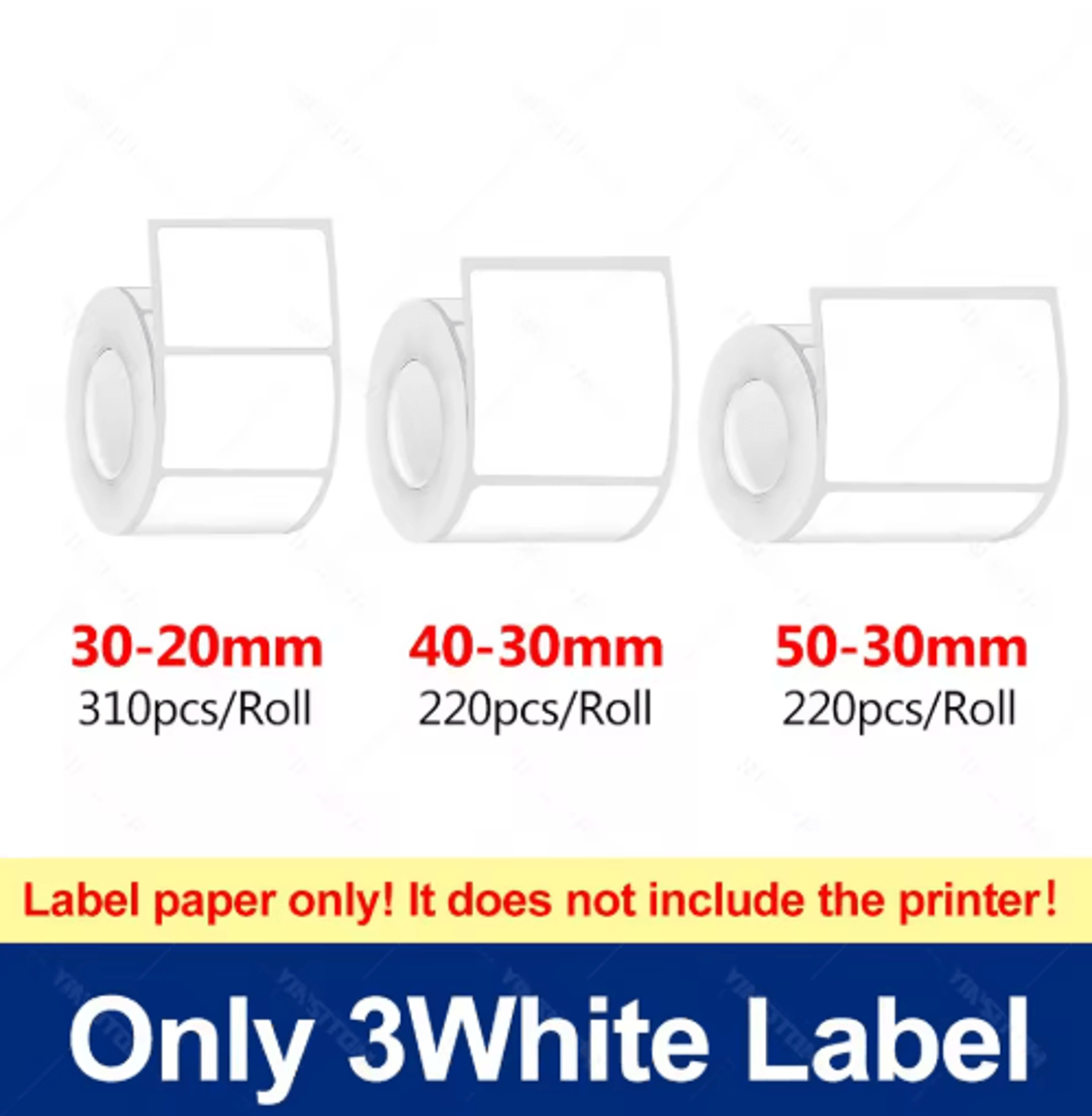 Mini Bluetooth Thermal Label Printer  Portable Barcode  Price Sticker Maker 2
