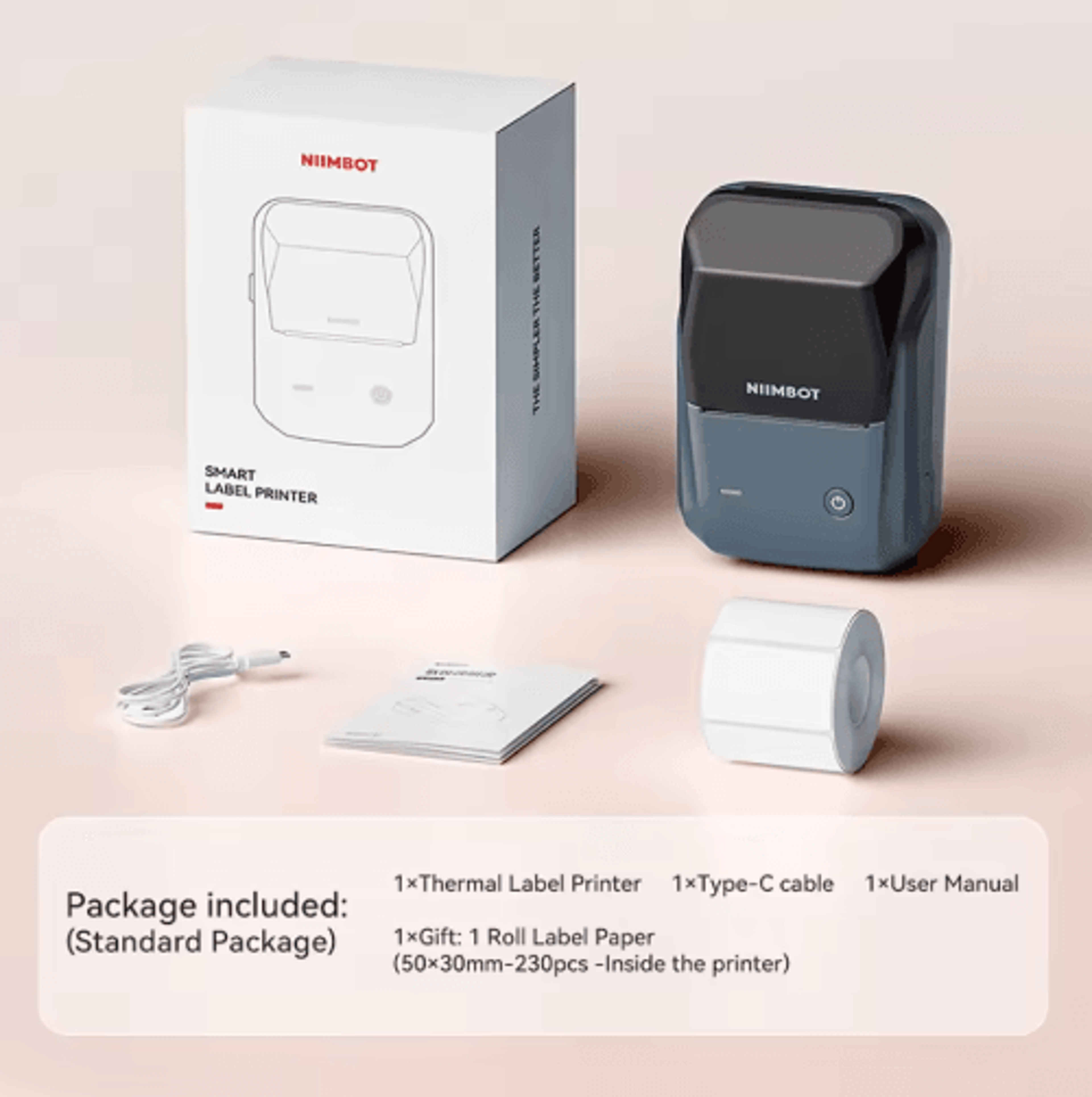 Portable Wireless Cosmetic Label Printer  Pocket Sticker Maker 21