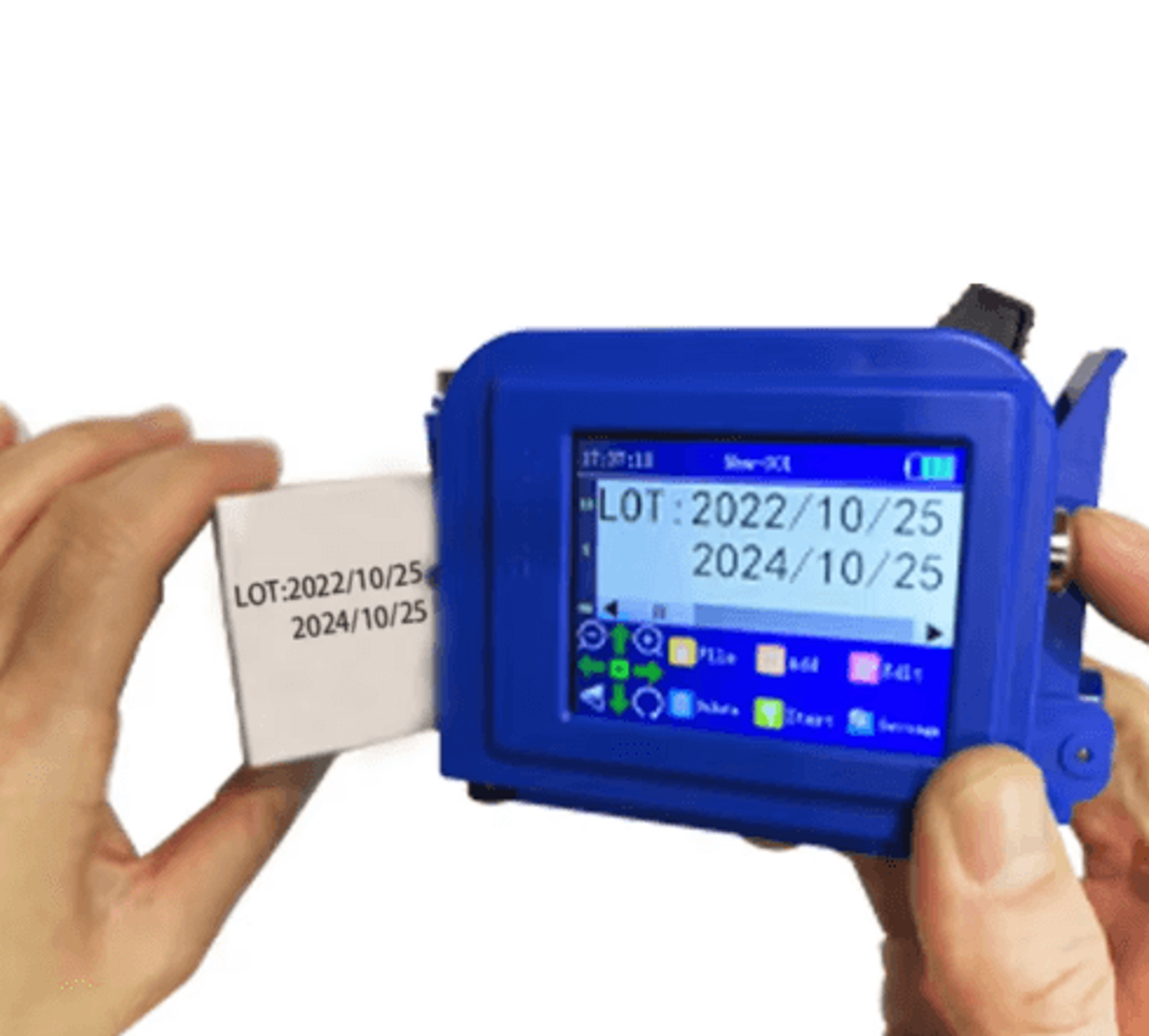 Portable Handheld Inkjet Printer  Mini QR Code Date  Batch Coding Machine 8