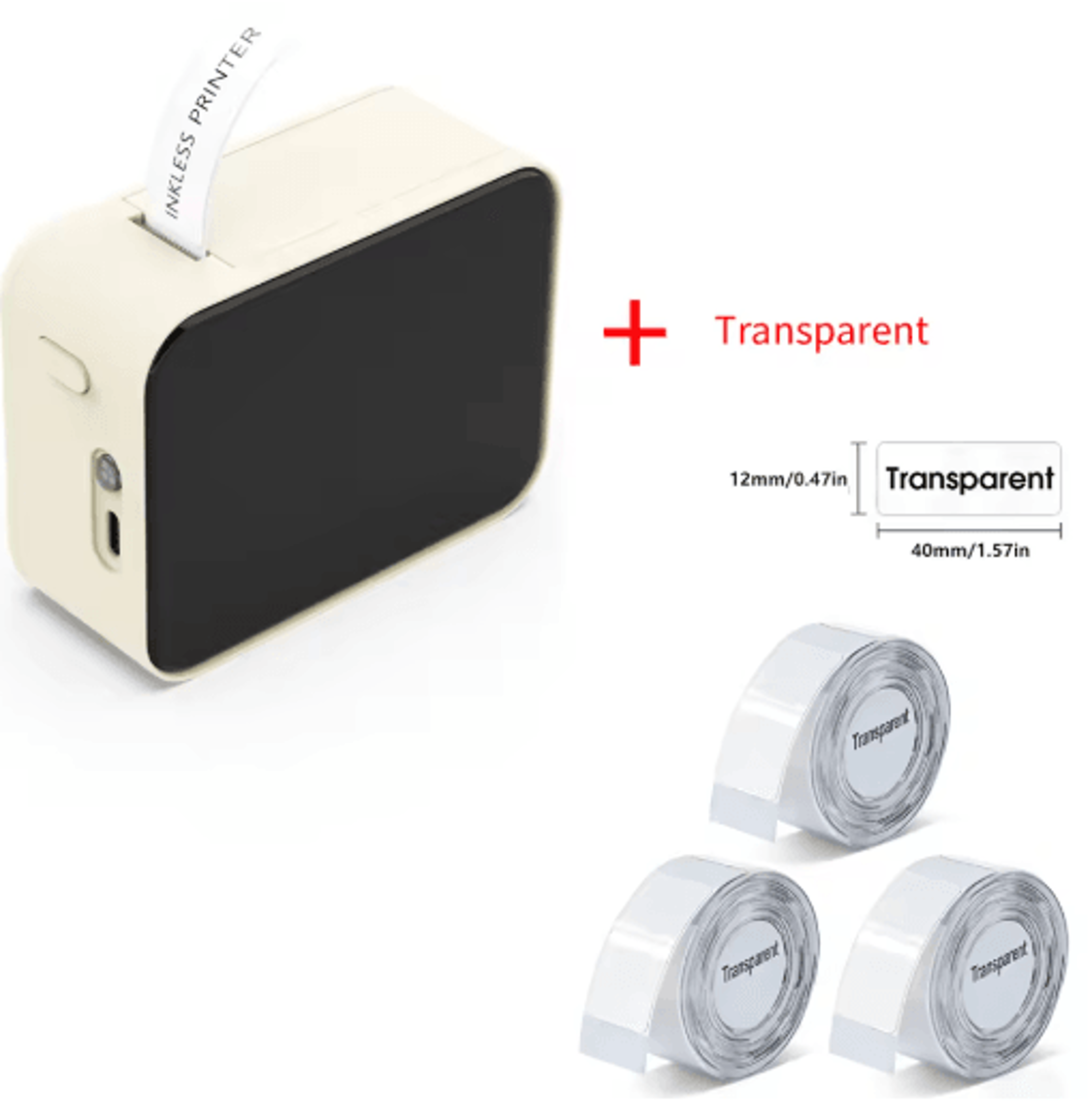 P15 Mini Bluetooth Thermal Label Printer  Portable Wireless Sticker Maker For Home  Office 6