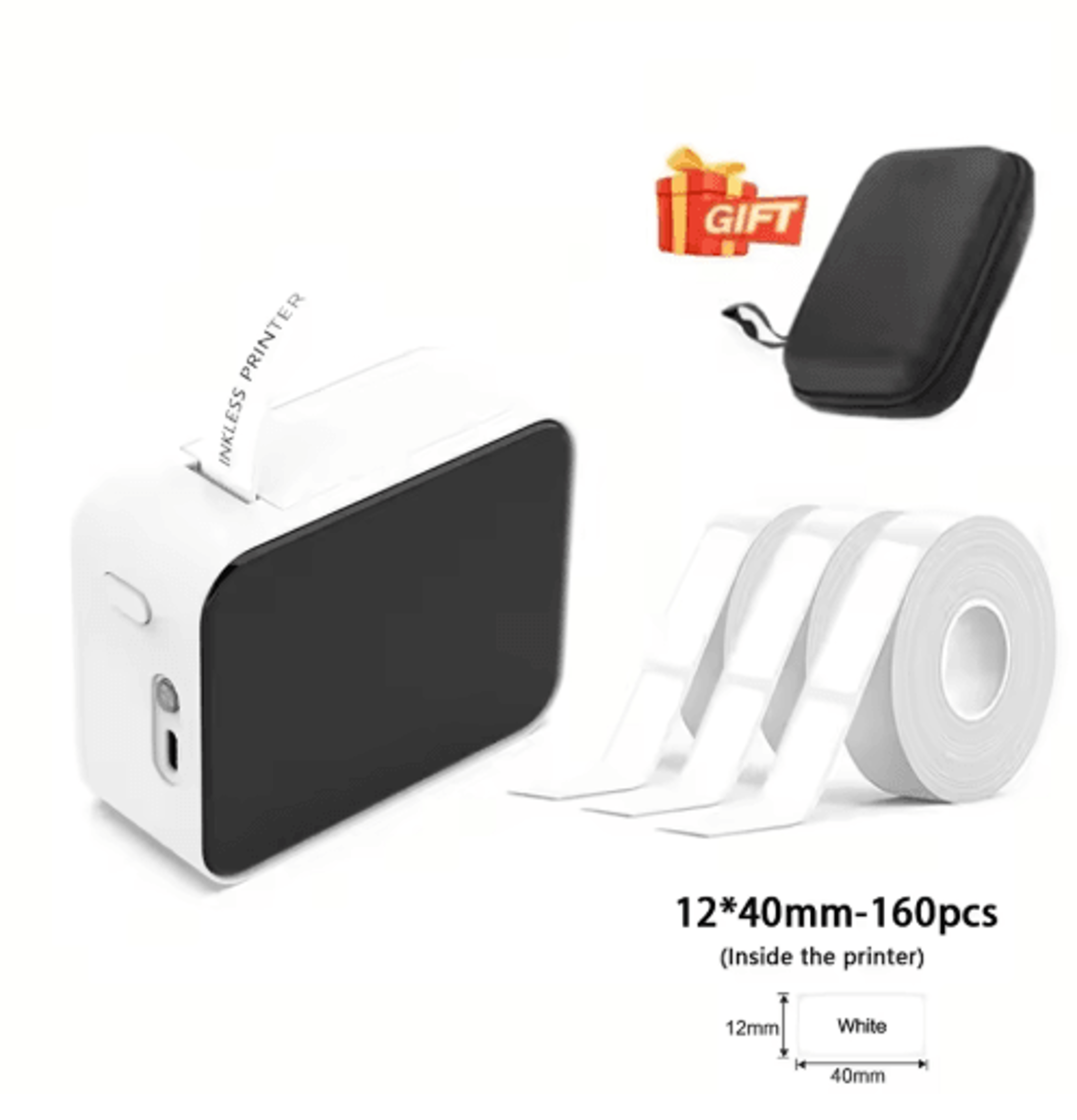 P15 Mini Bluetooth Thermal Label Printer  Portable Wireless Sticker Maker For Home  Office 23