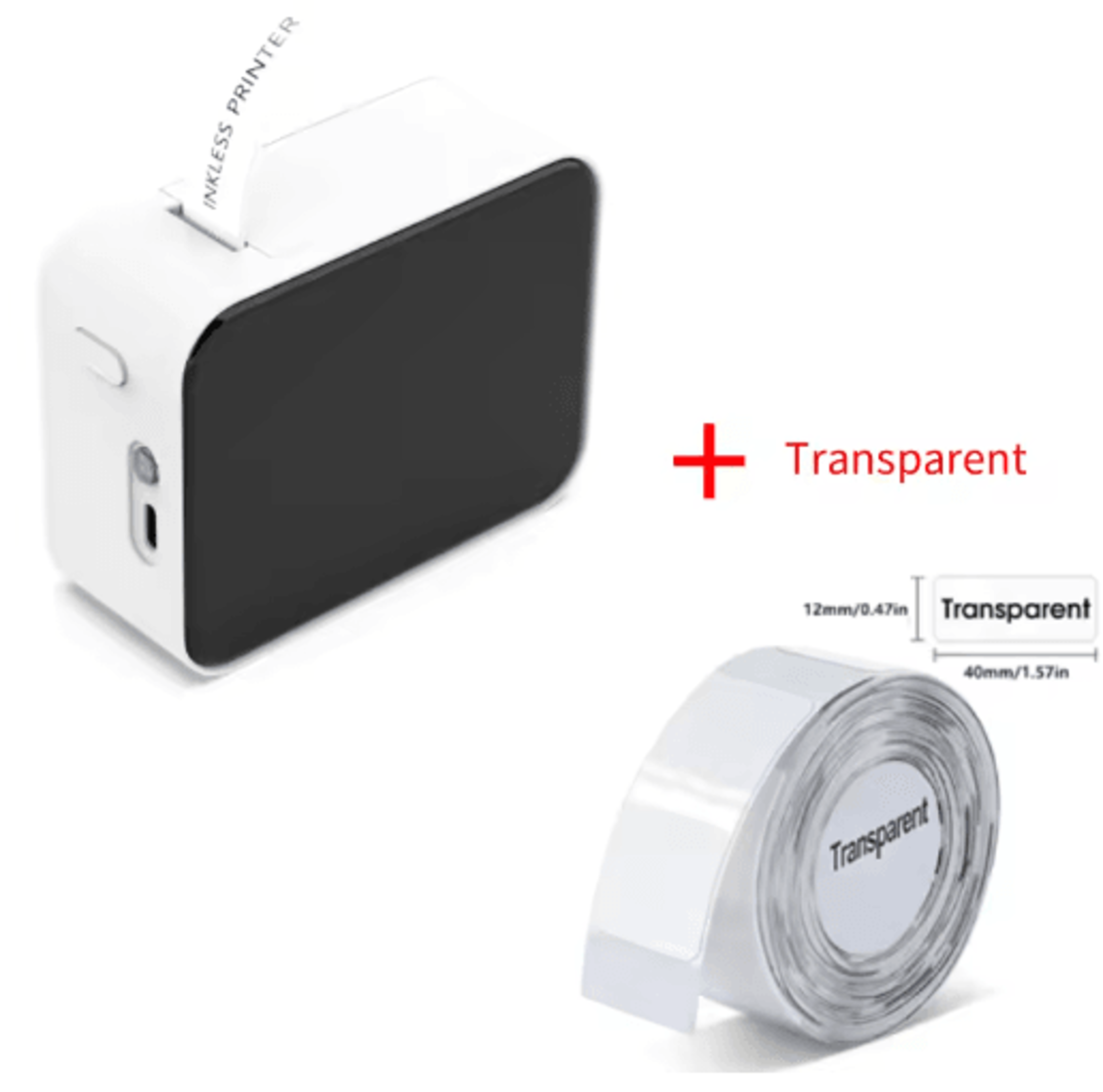 P15 Mini Bluetooth Thermal Label Printer Portable Wireless Sticker Maker For Home  Office 8
