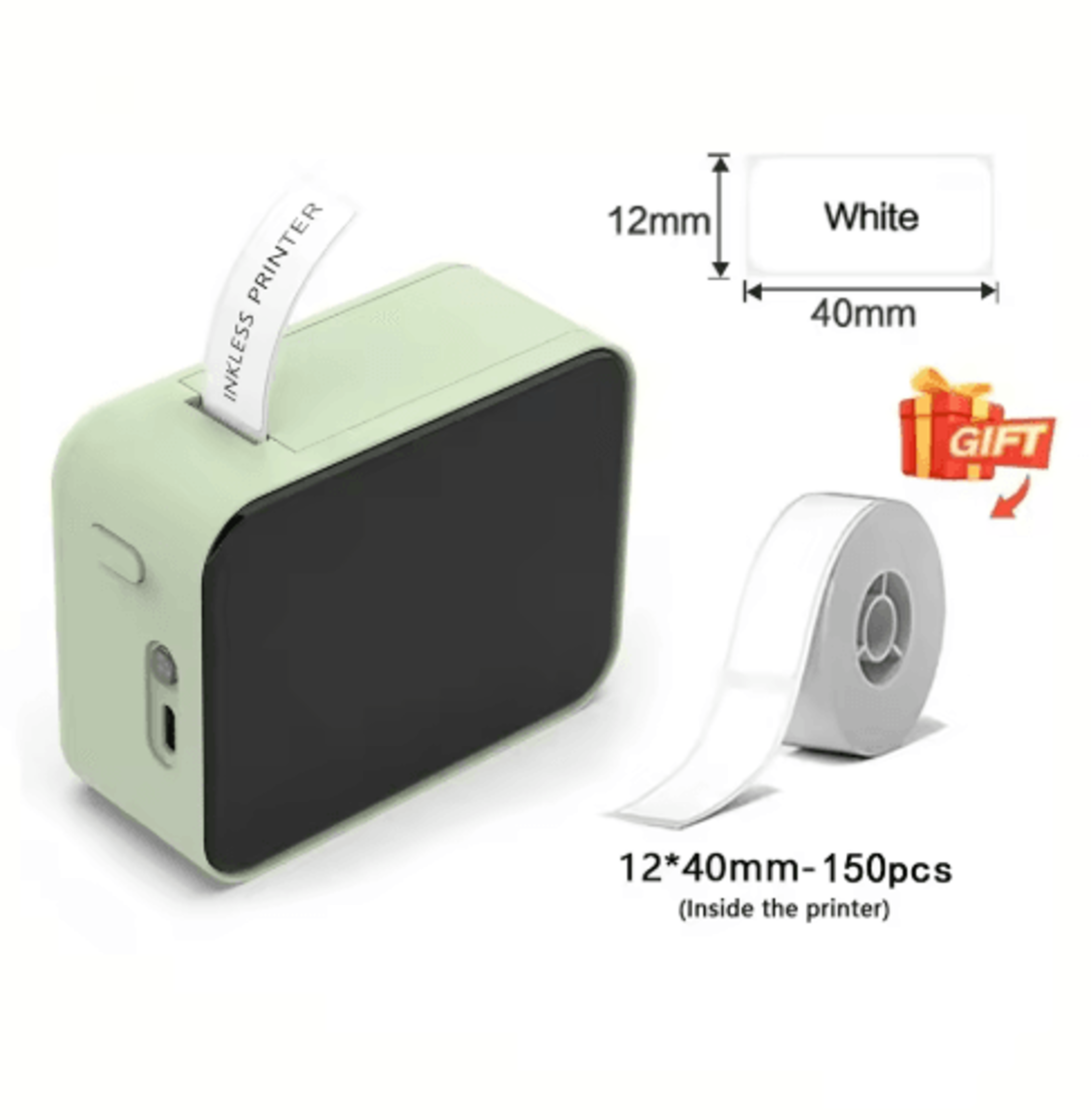 P15 Mini Bluetooth Thermal Label Printer Portable Wireless Sticker Maker For Home  Office 17