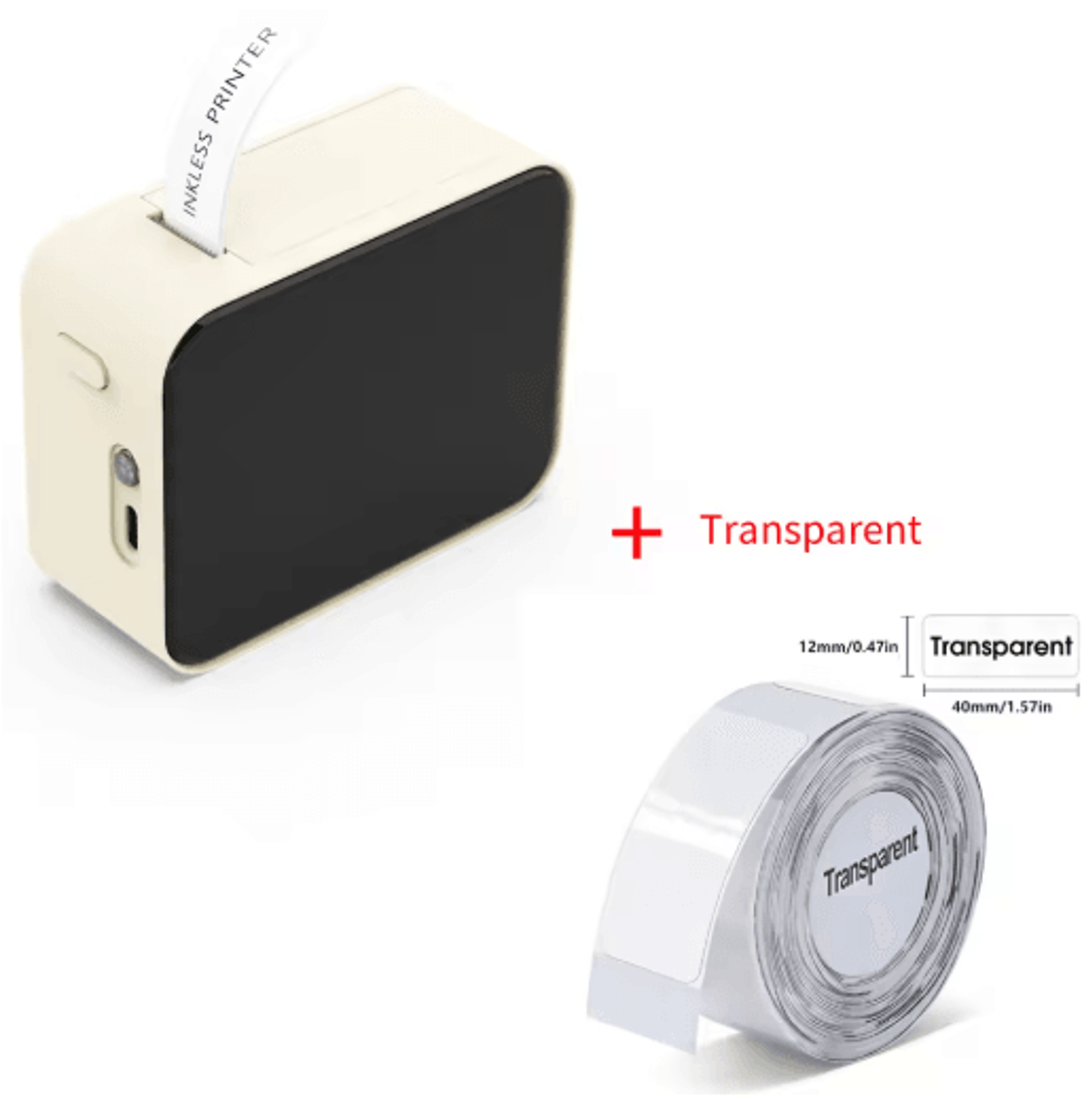 P15 Mini Bluetooth Thermal Label Printer Portable Wireless Sticker Maker For Home  Office 6