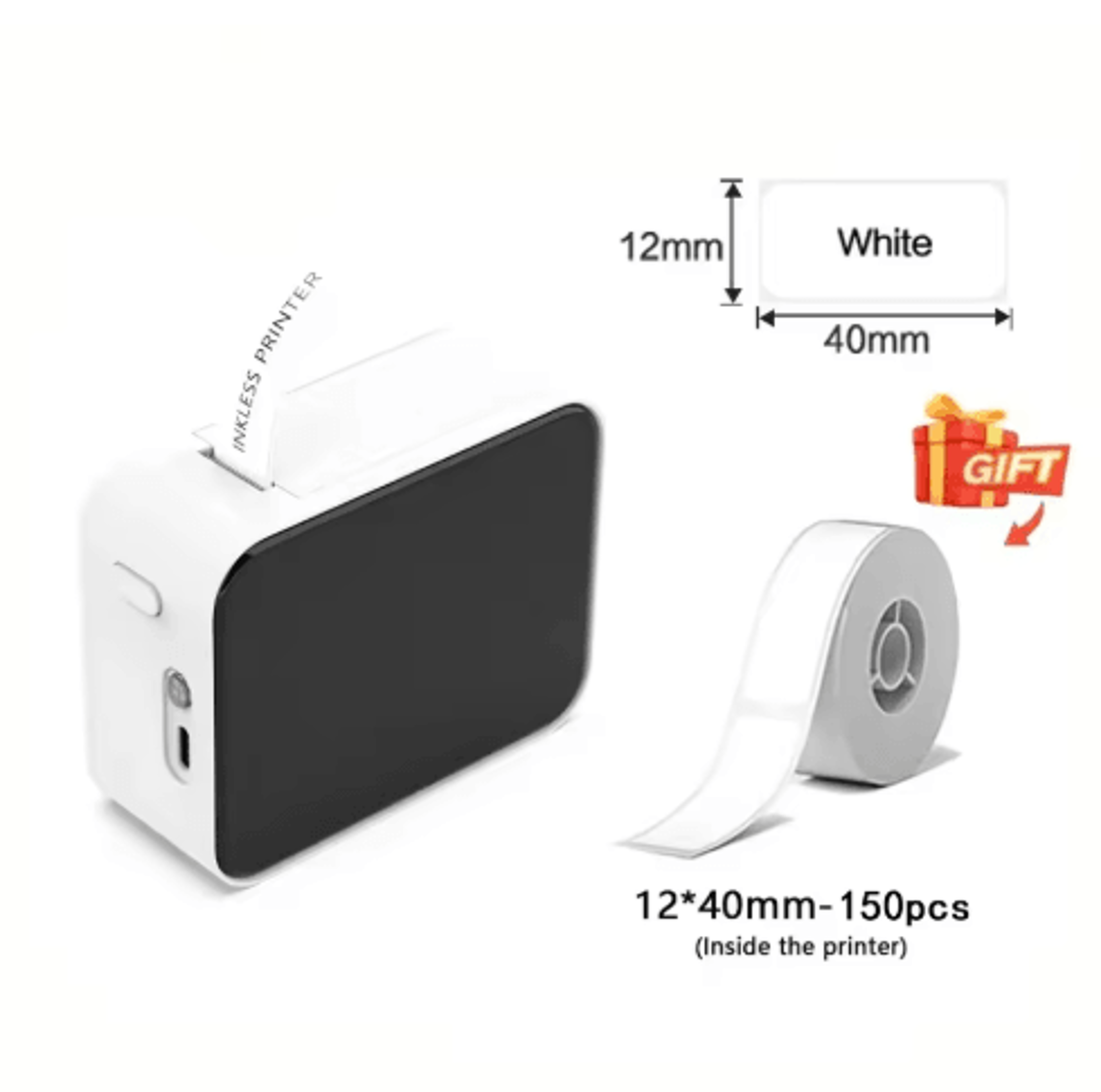 P15 Mini Bluetooth Thermal Label Printer Portable Wireless Sticker Maker For Home  Office 16
