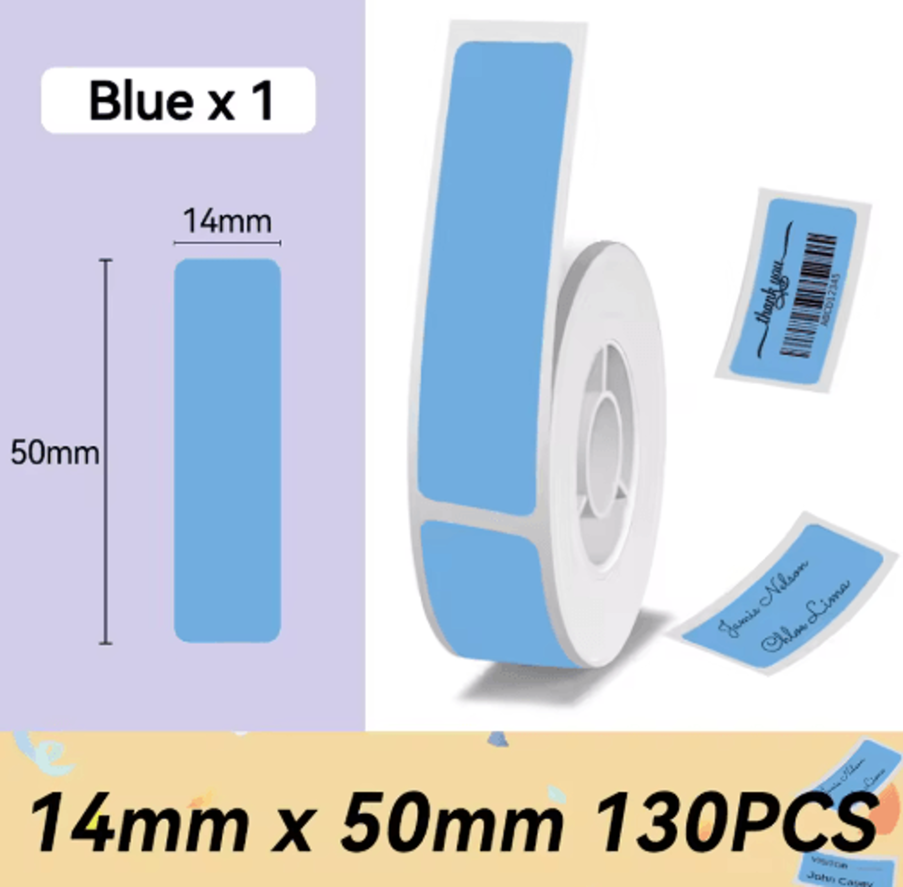 Label Sticker Roll  615mm SelfAdhesive Thermal Printer Paper 3