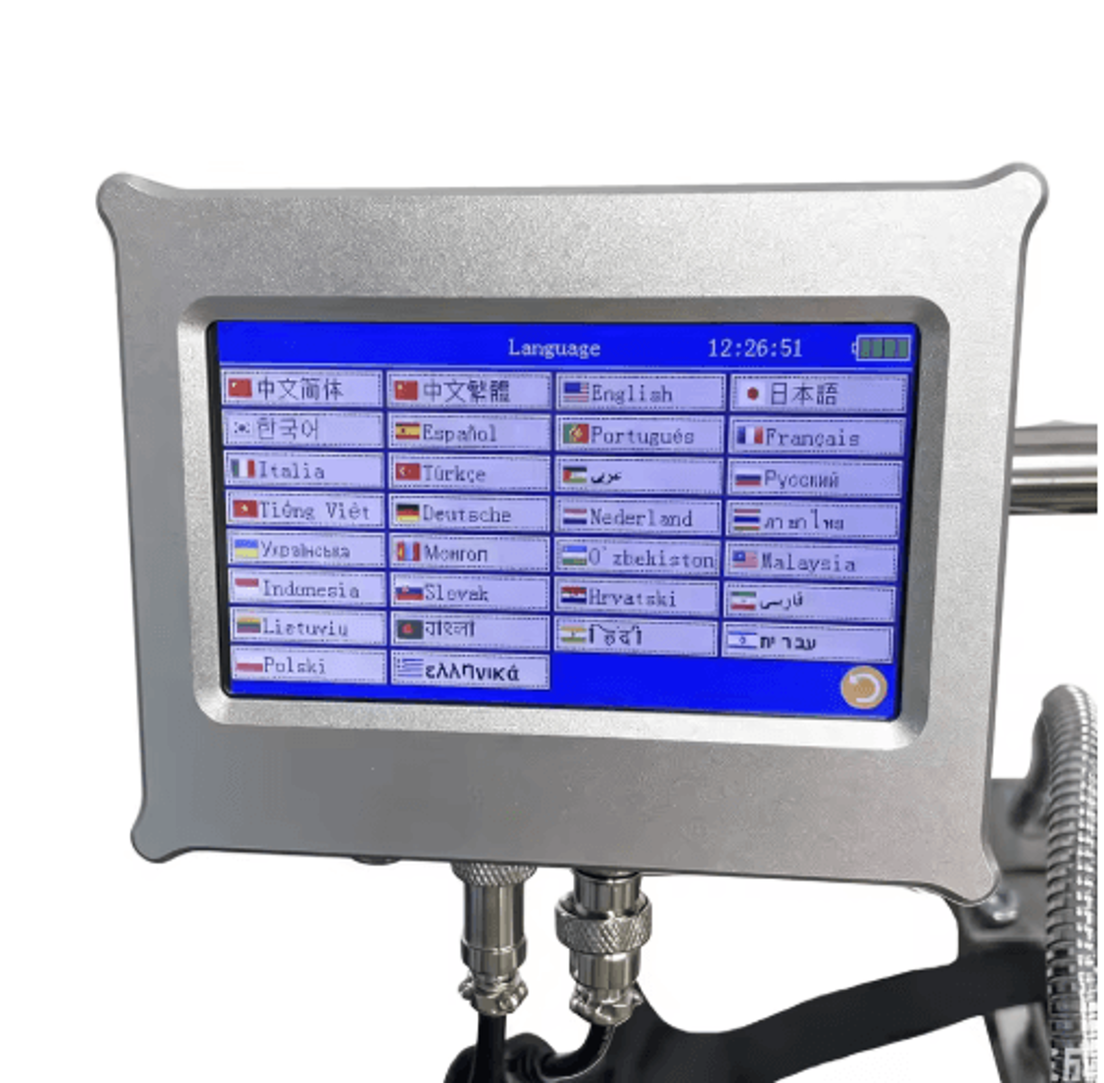 45L 127mm Automatic TIJ Inkjet Printer  28Language Industrial Coding Machine 5