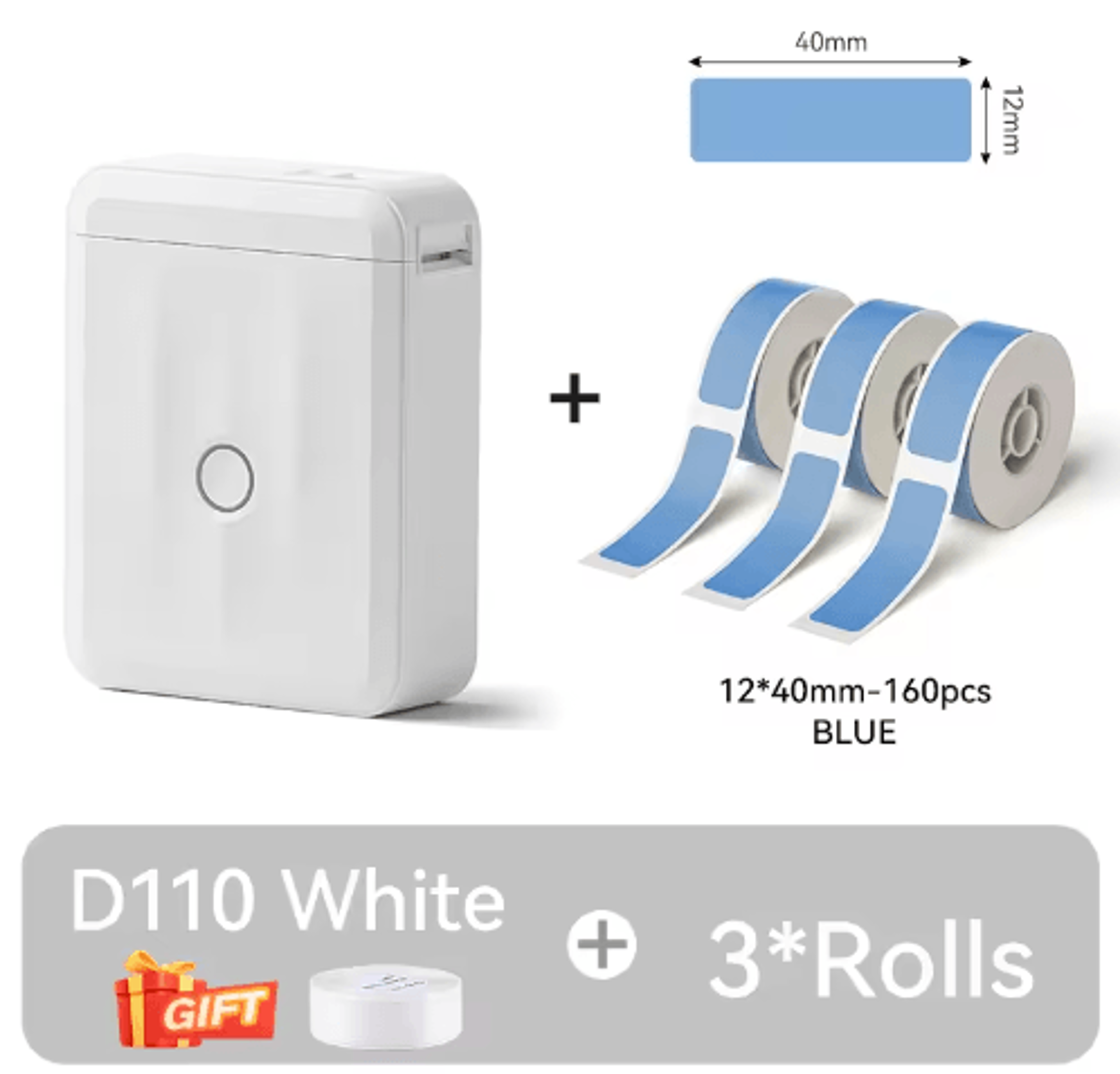 Mini Portable Thermal Label Printer  SelfAdhesive Label Maker For Home Organization 6