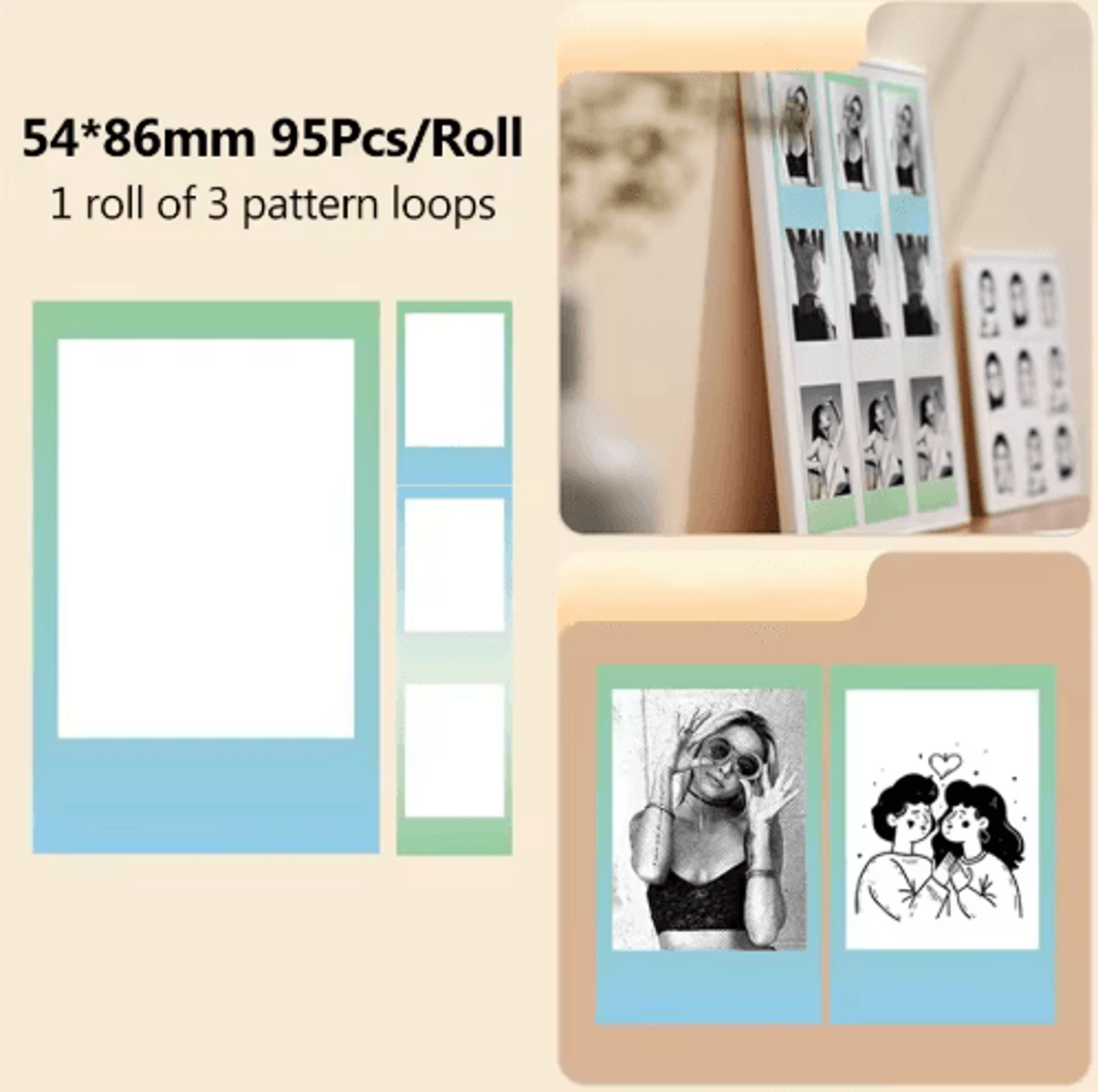 Wireless Label Printer  2050mm SelfAdhesive Sticker Maker For Home  Office 9