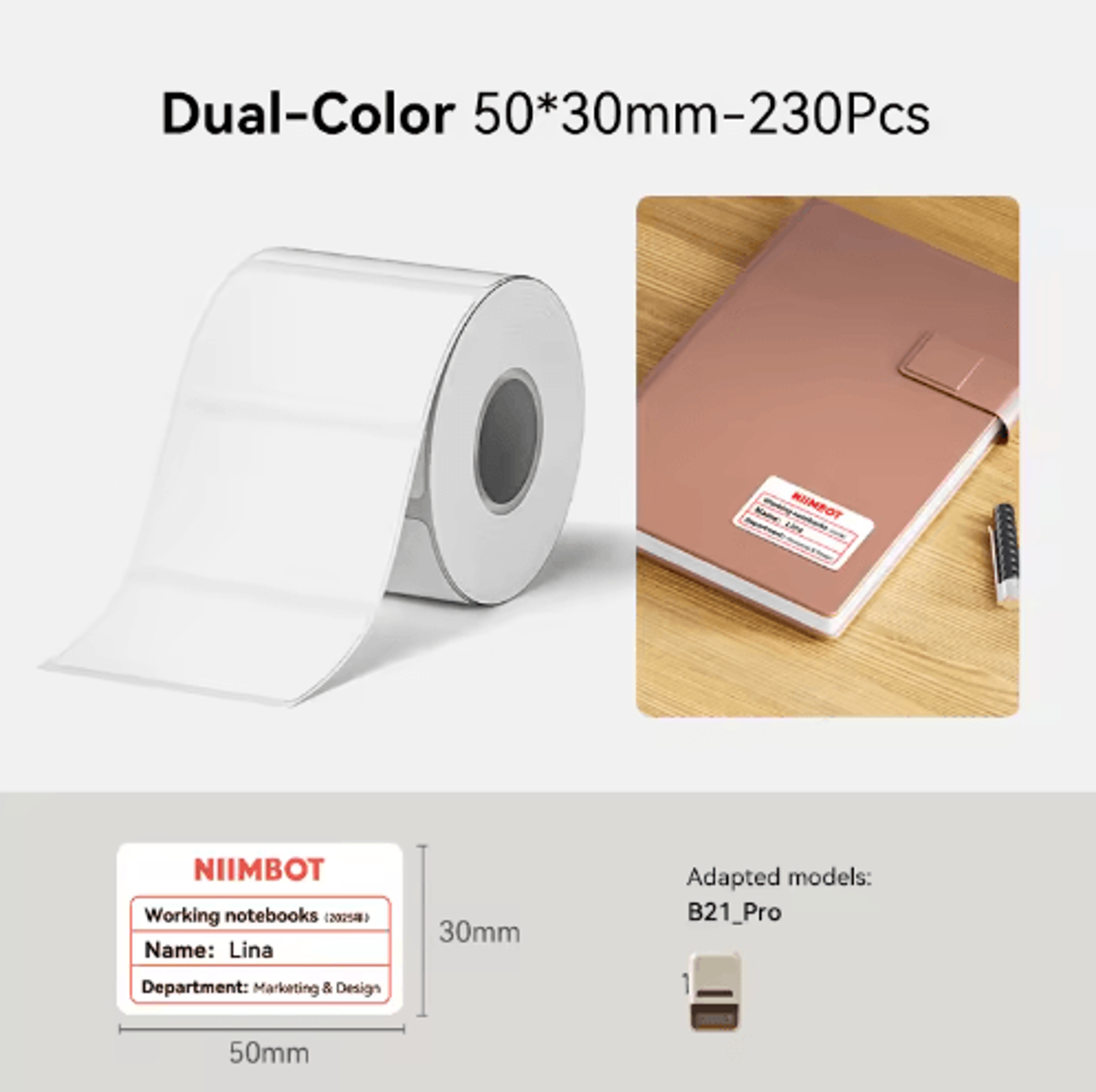 Wireless Label Printer  2050mm SelfAdhesive Sticker Maker For Home  Office 12
