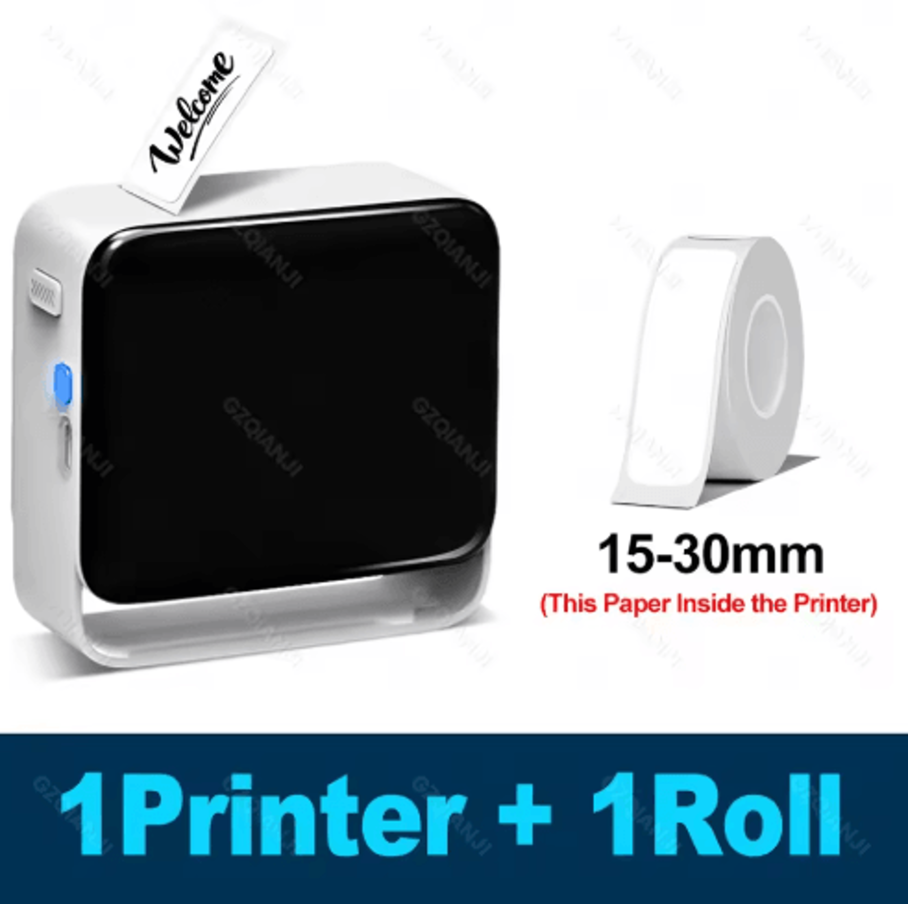 Y12 Portable Bluetooth Thermal Label Printer  Wireless Sticker Maker With Label Roll Options 2