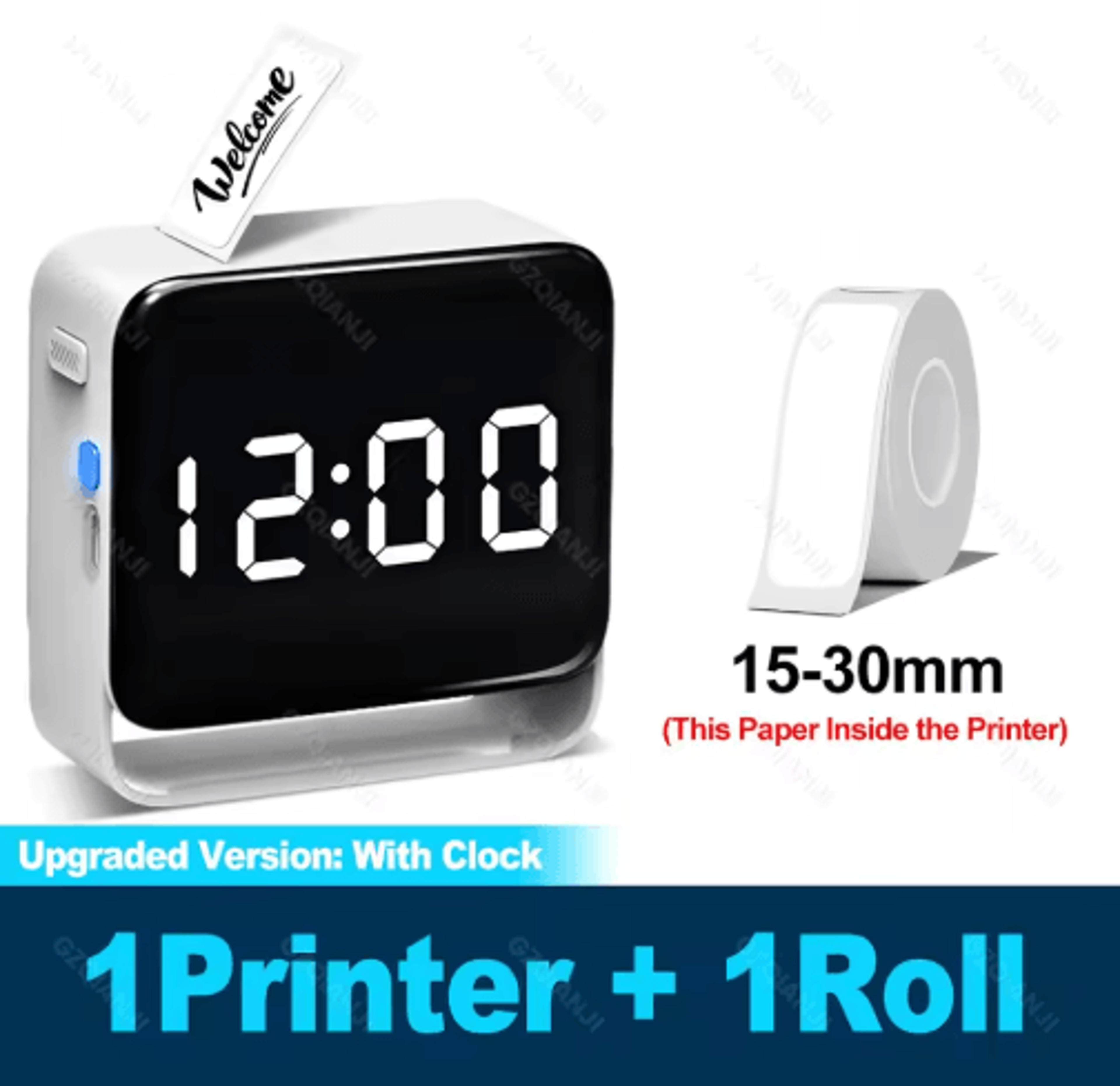 Y12 Portable Bluetooth Thermal Label Printer  Wireless Sticker Maker With Label Roll Options 6