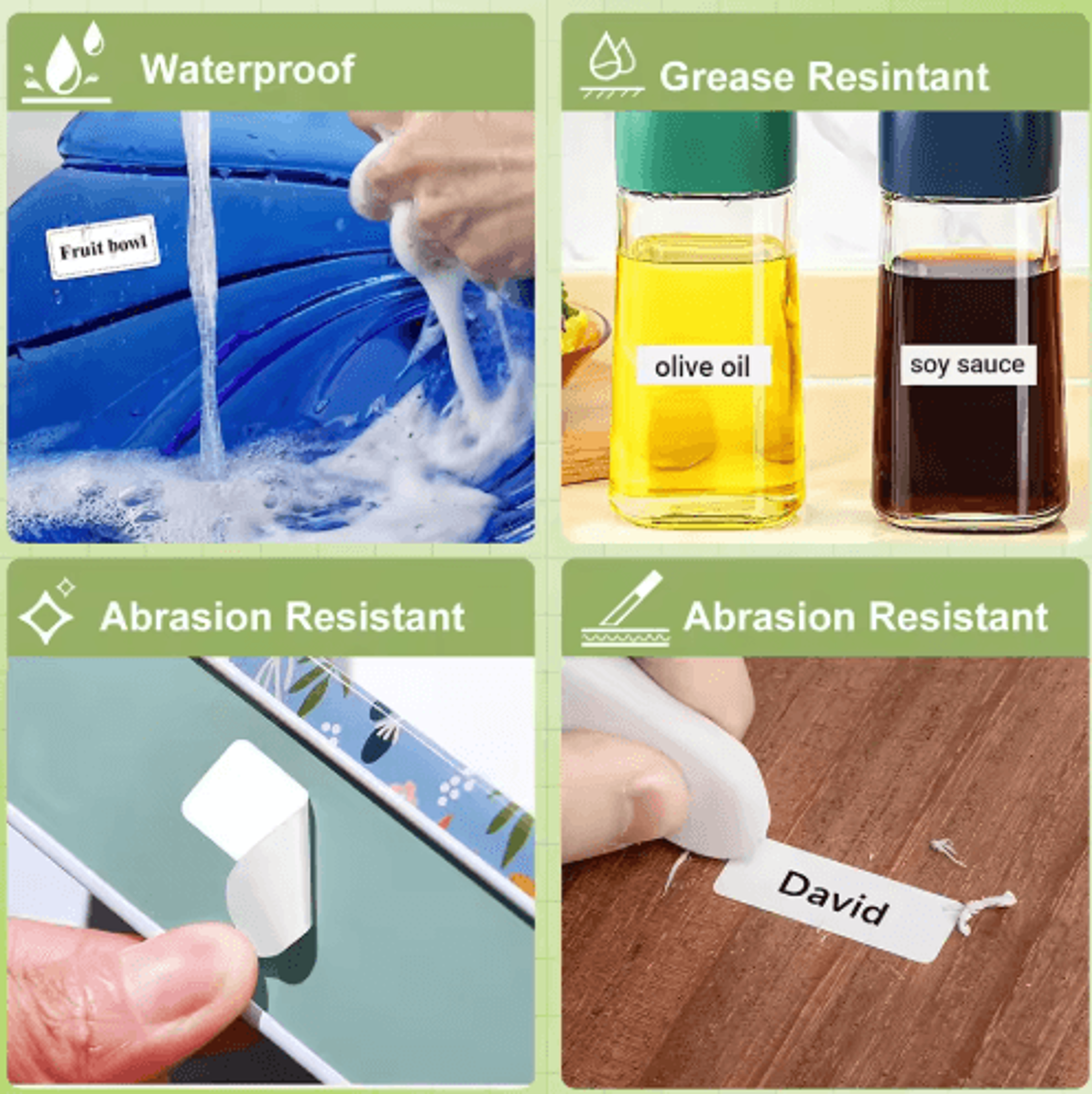 Y12 Portable Bluetooth Thermal Label Printer  Wireless Sticker Maker With Label Roll Options 11
