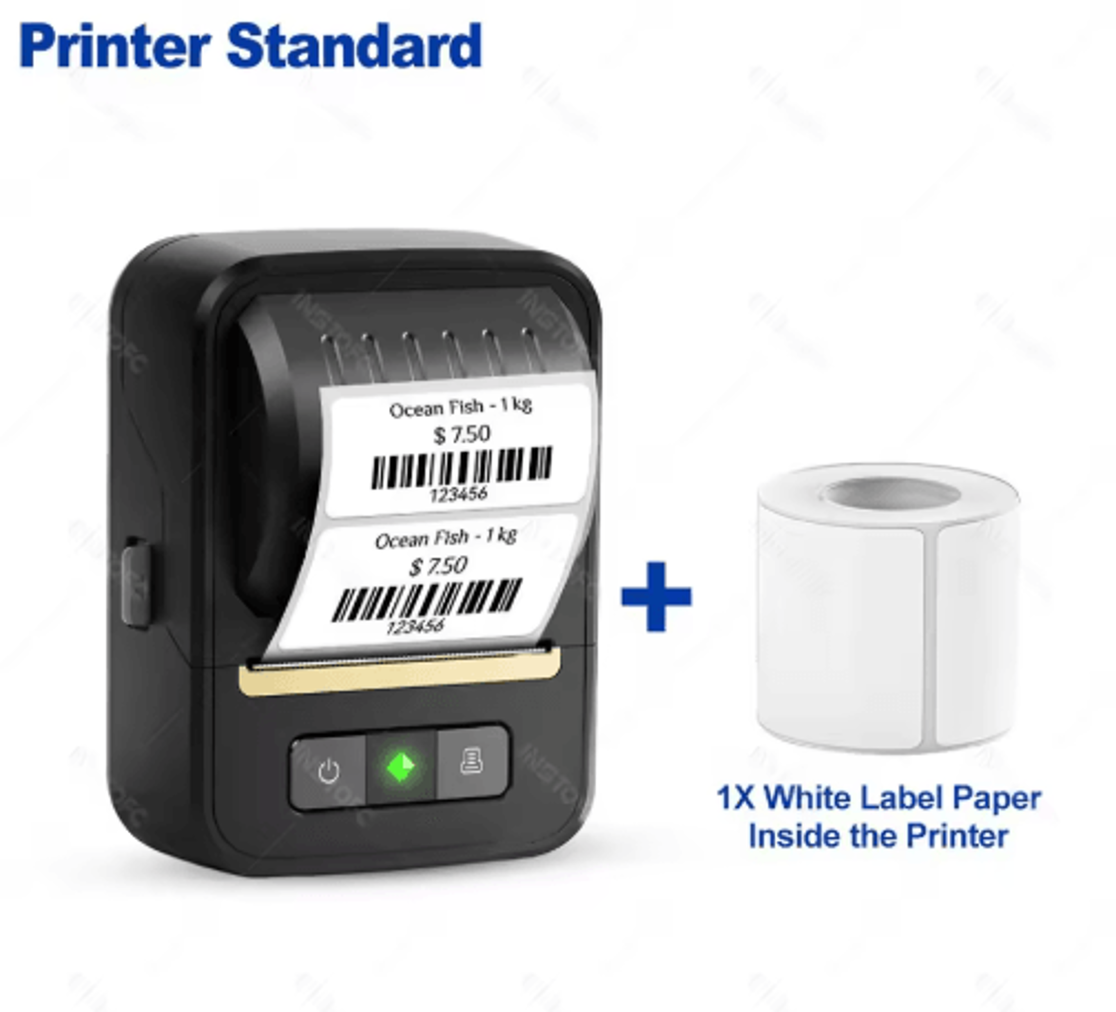 Portable Thermal Label Printer  2Inch Sticker Maker With Label Paper Options 13