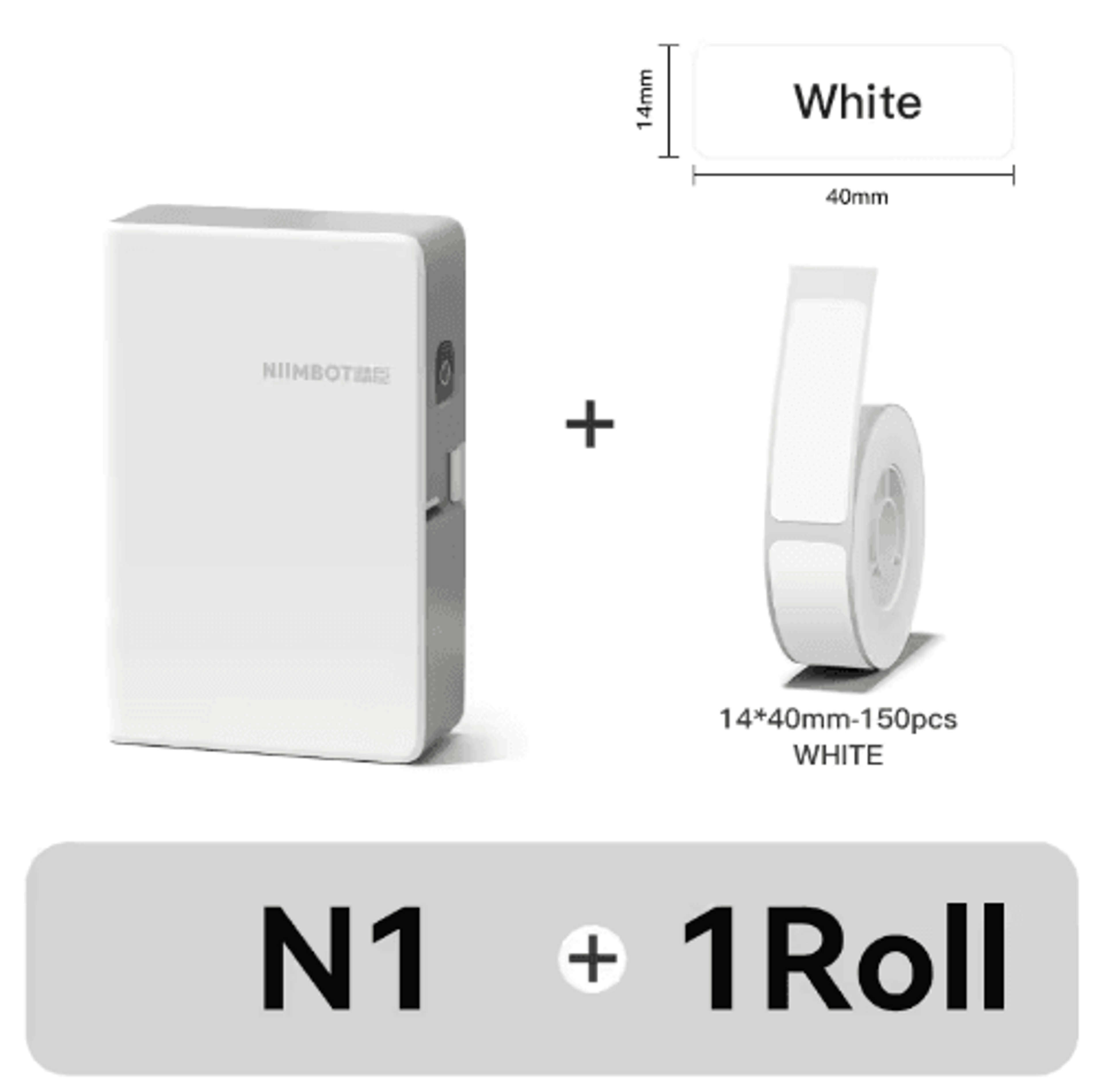 Mini Portable Thermal Transfer Label Printer  Pocket Sticker Maker With Durable Ribbon  PET Labels 7