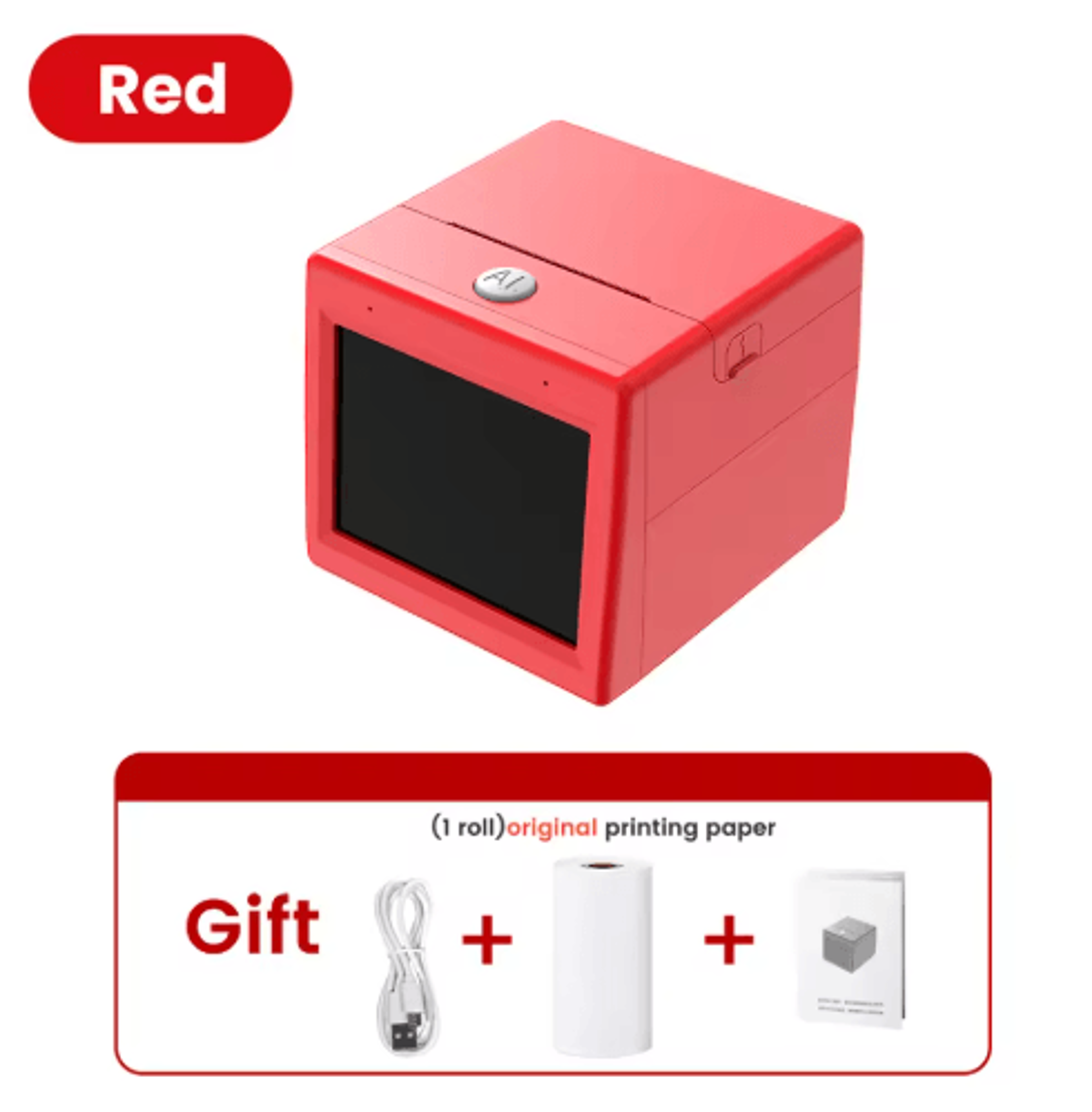 AI Magic Box Portable Thermal Printer  VoiceControlled WiFi Drawing Printer For Kids 3