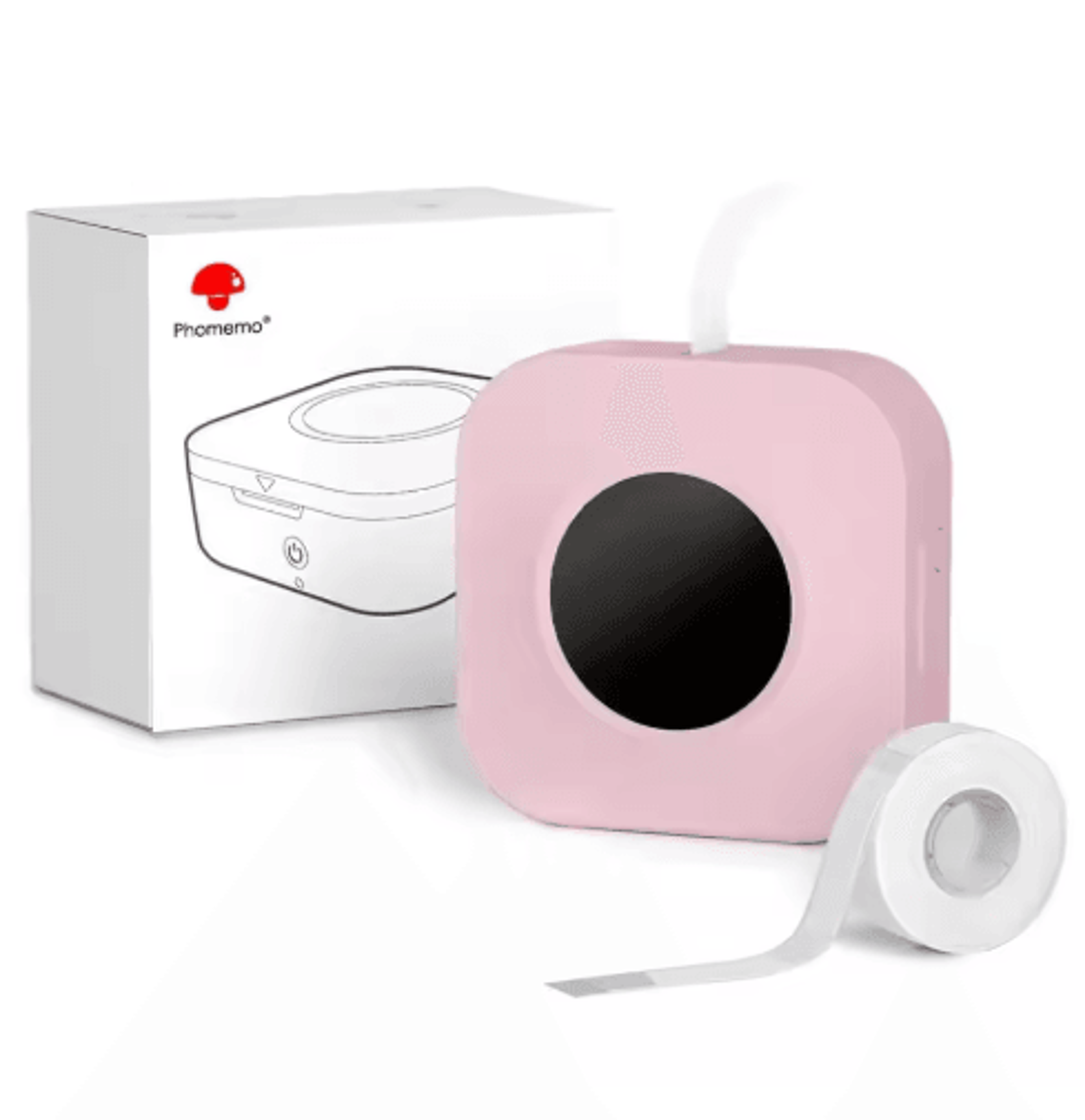 Mini Bluetooth Thermal Label Printer  Portable 615mm Sticker Label Maker 1