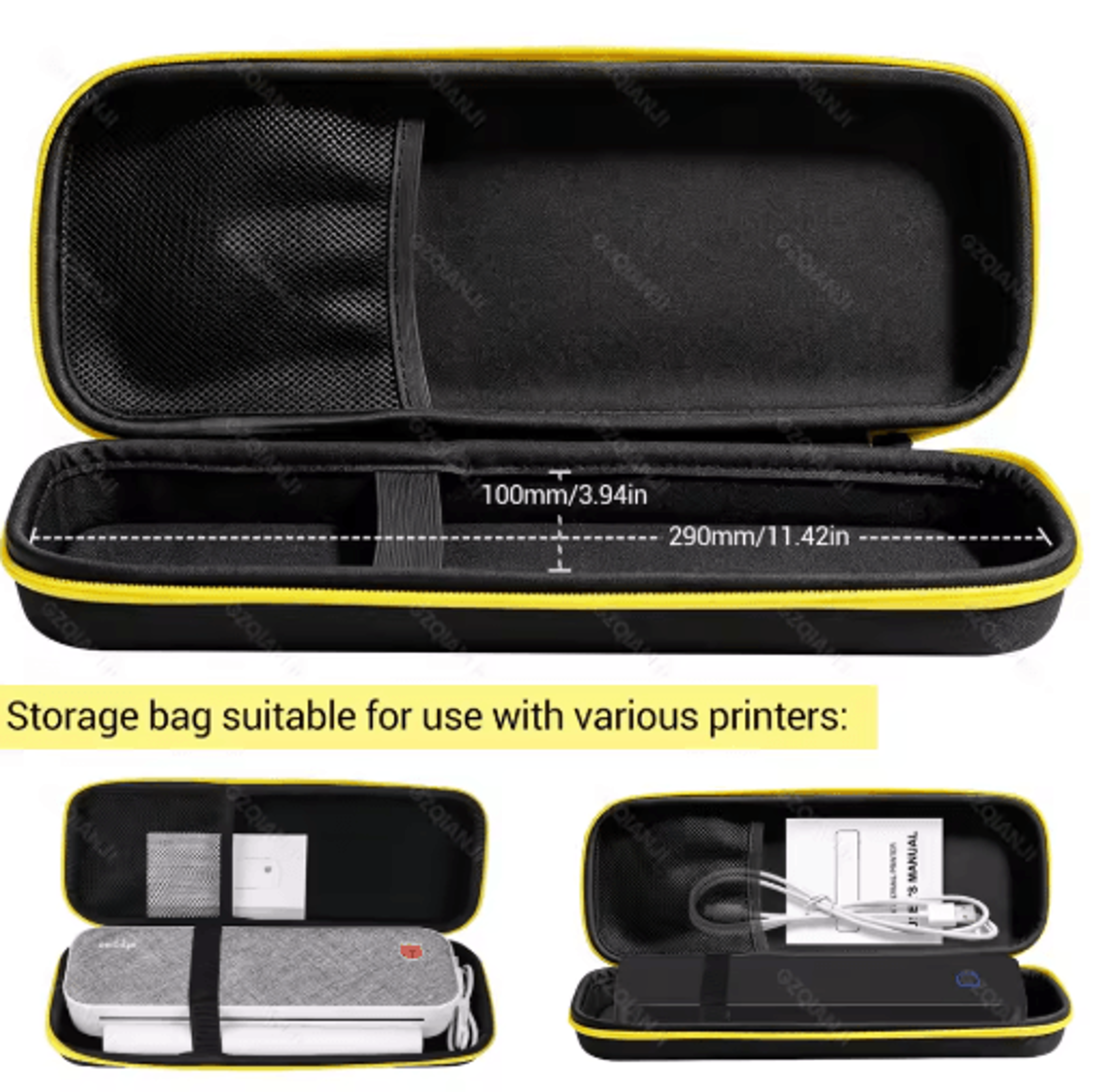 Protective Carrying Case For PeriPage A40 Printer  Portable Storage Bag 4