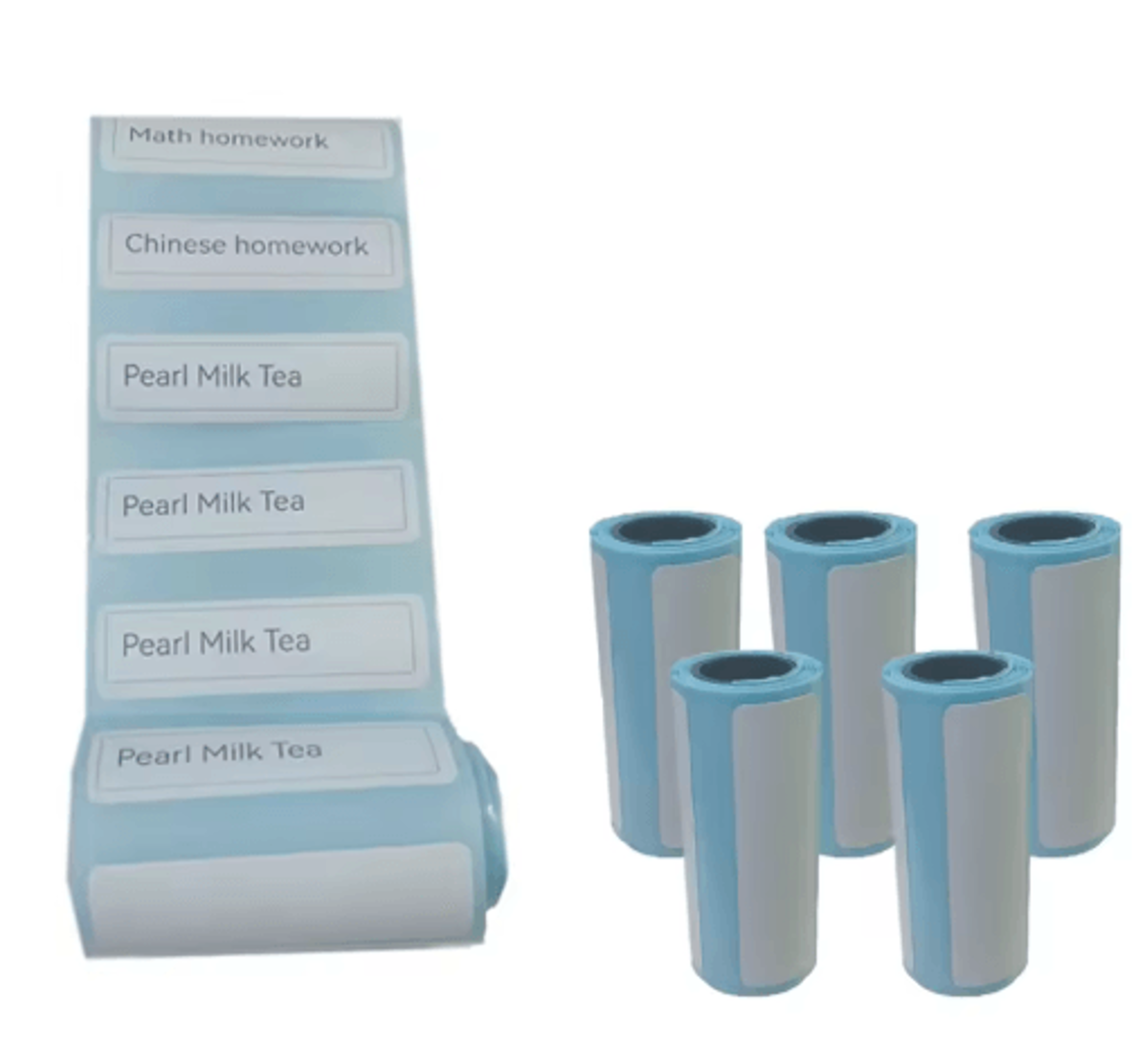 57mm SelfAdhesive Thermal Printer Paper  Inkless Sticker Paper For Mini Printers 13