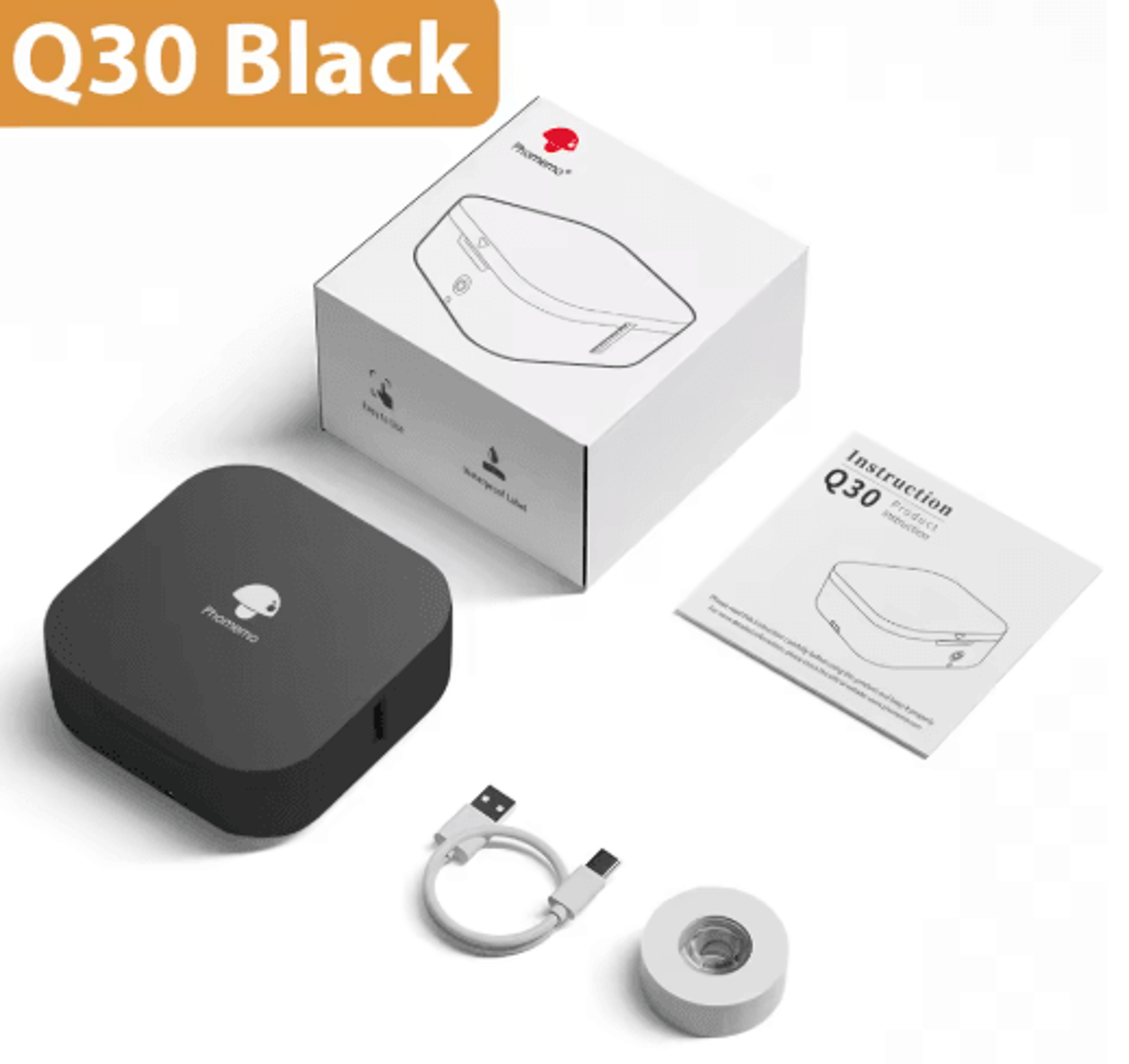 Wireless Bluetooth Thermal Label Printer  Mini Portable Sticker Maker With Labels 13