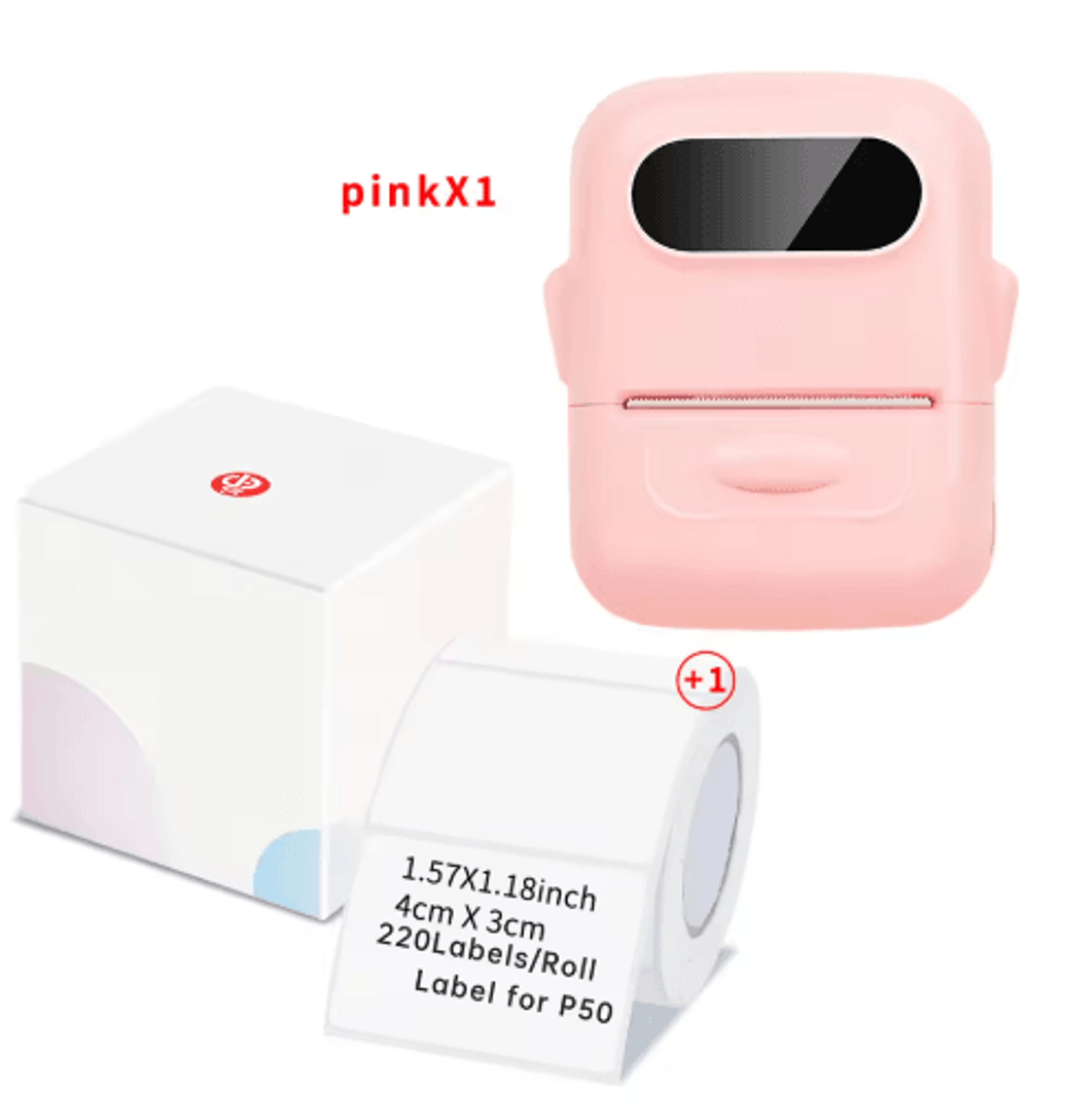 Mini Bluetooth Thermal Label Printer  Portable SelfAdhesive Sticker  Price Tag Maker 2