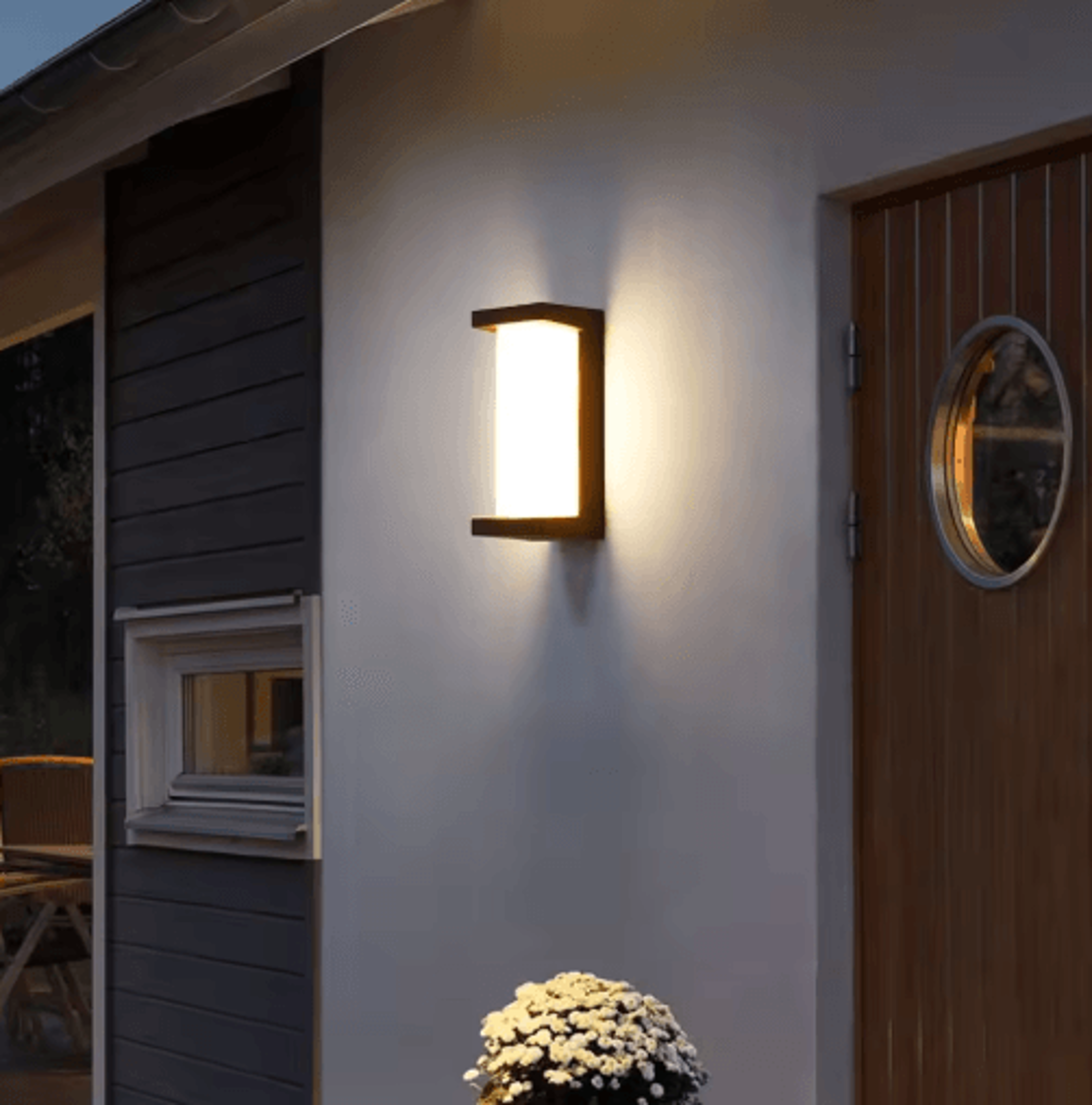 Waterproof Outdoor LED Wall Lamp  Modern 110V220V Porch  Garden Light 13