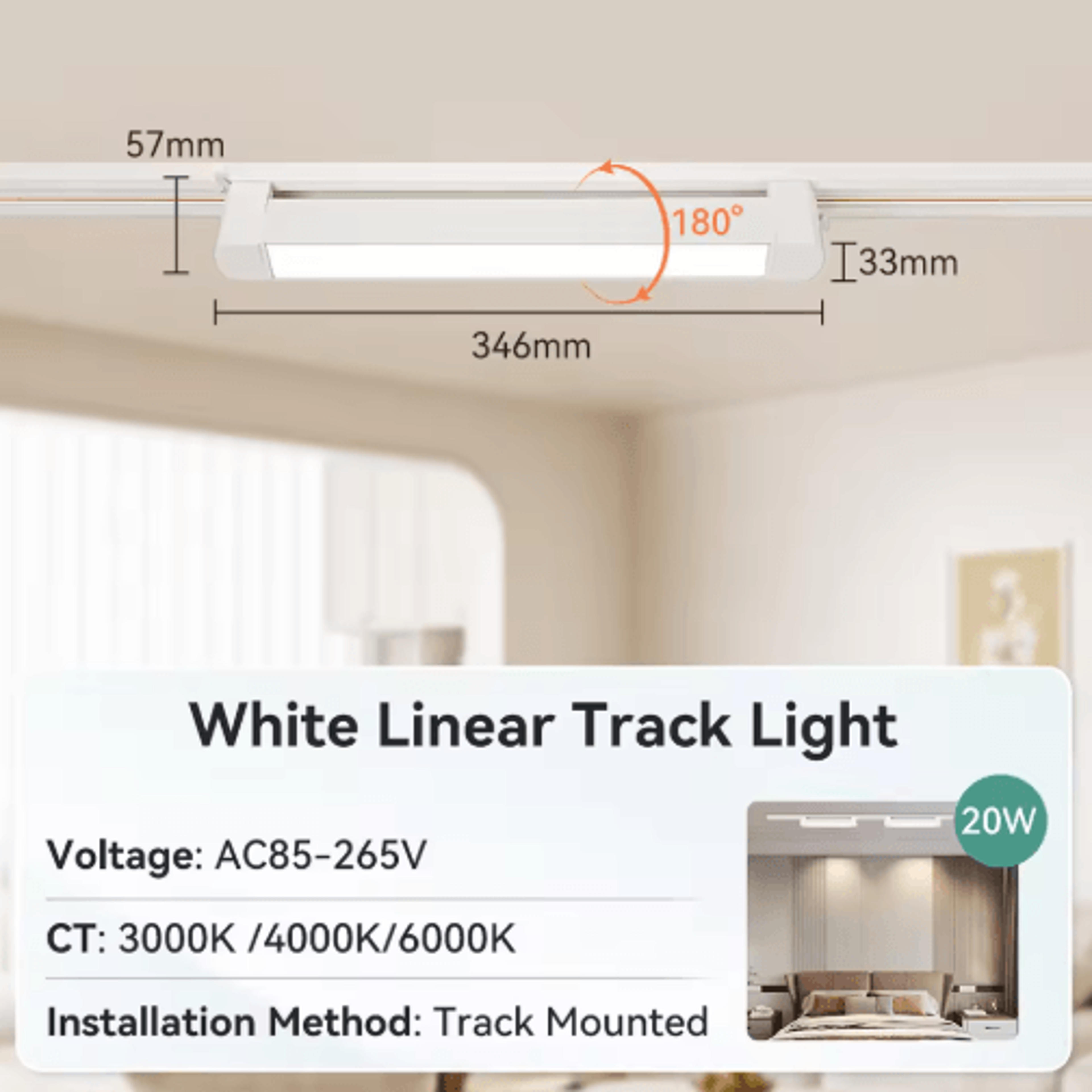 10W20W30W COB LED Track Spotlight  Modern Rail Lighting For Home  Shop 17