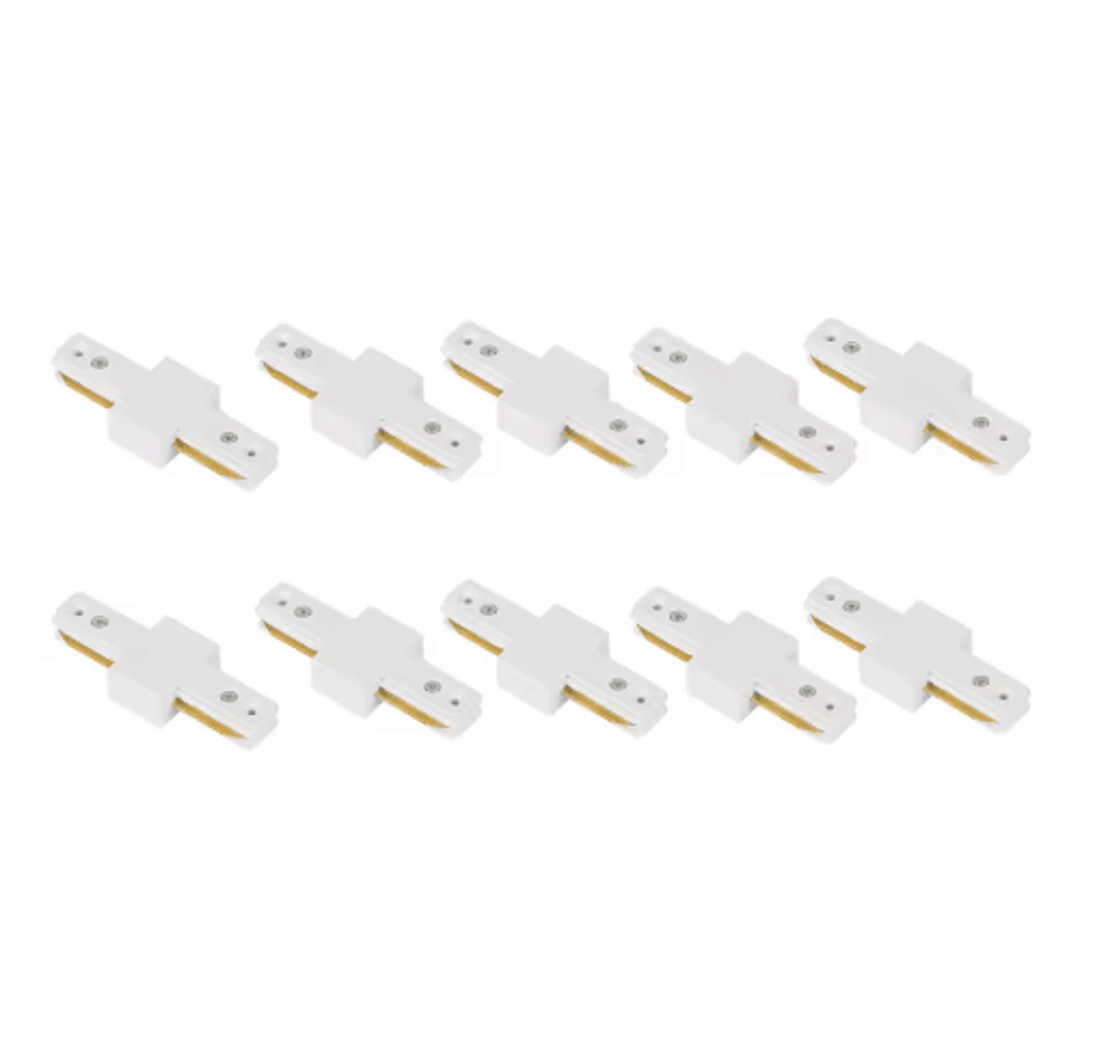 20PCS LED Track Rail Kit  05M1M Spotlight Rails  Connectors For Ceiling Lighting 3