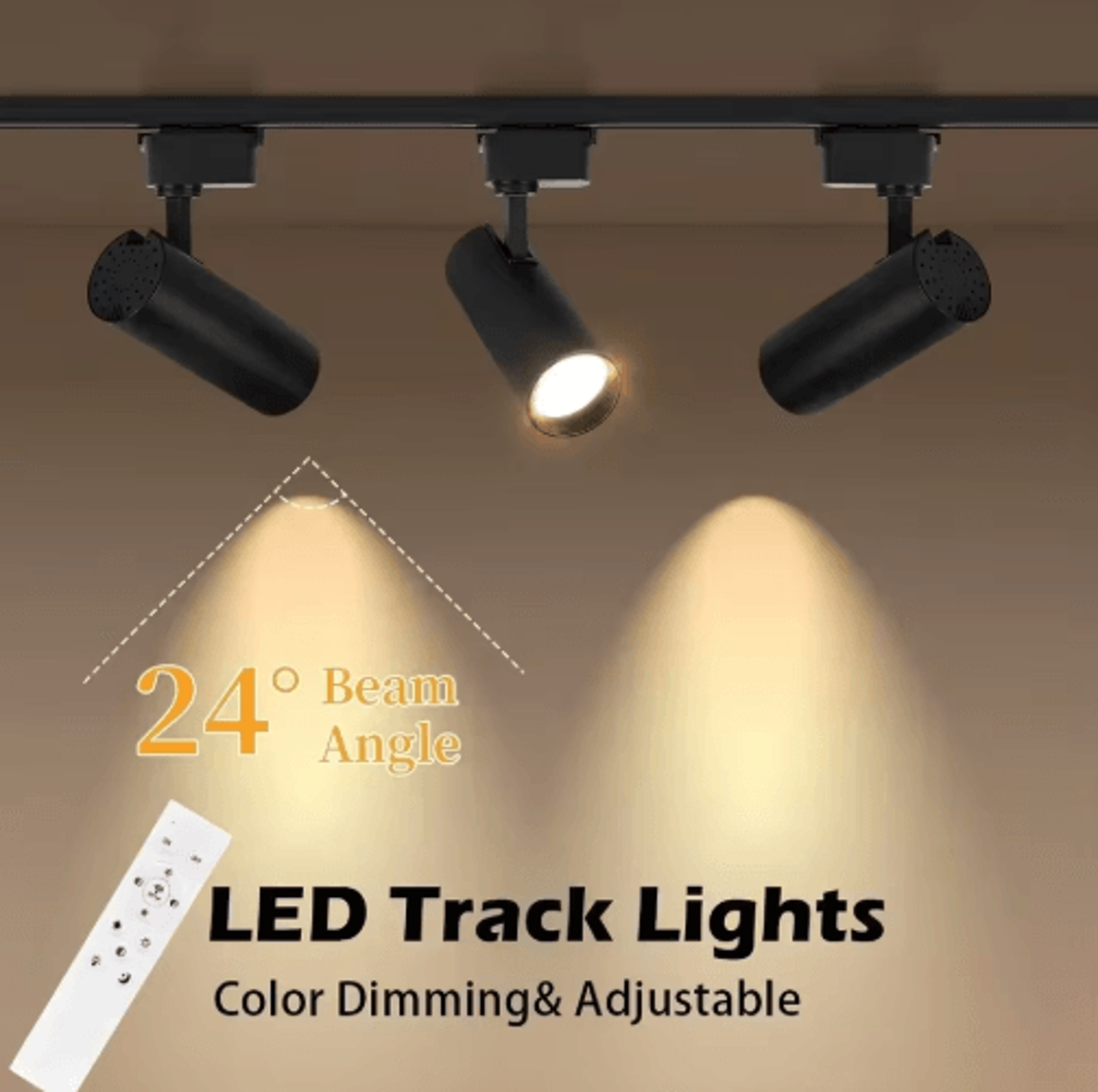 20W Dimmable LED Track Light  Modern Ceiling Rail Spotlight For Home 12