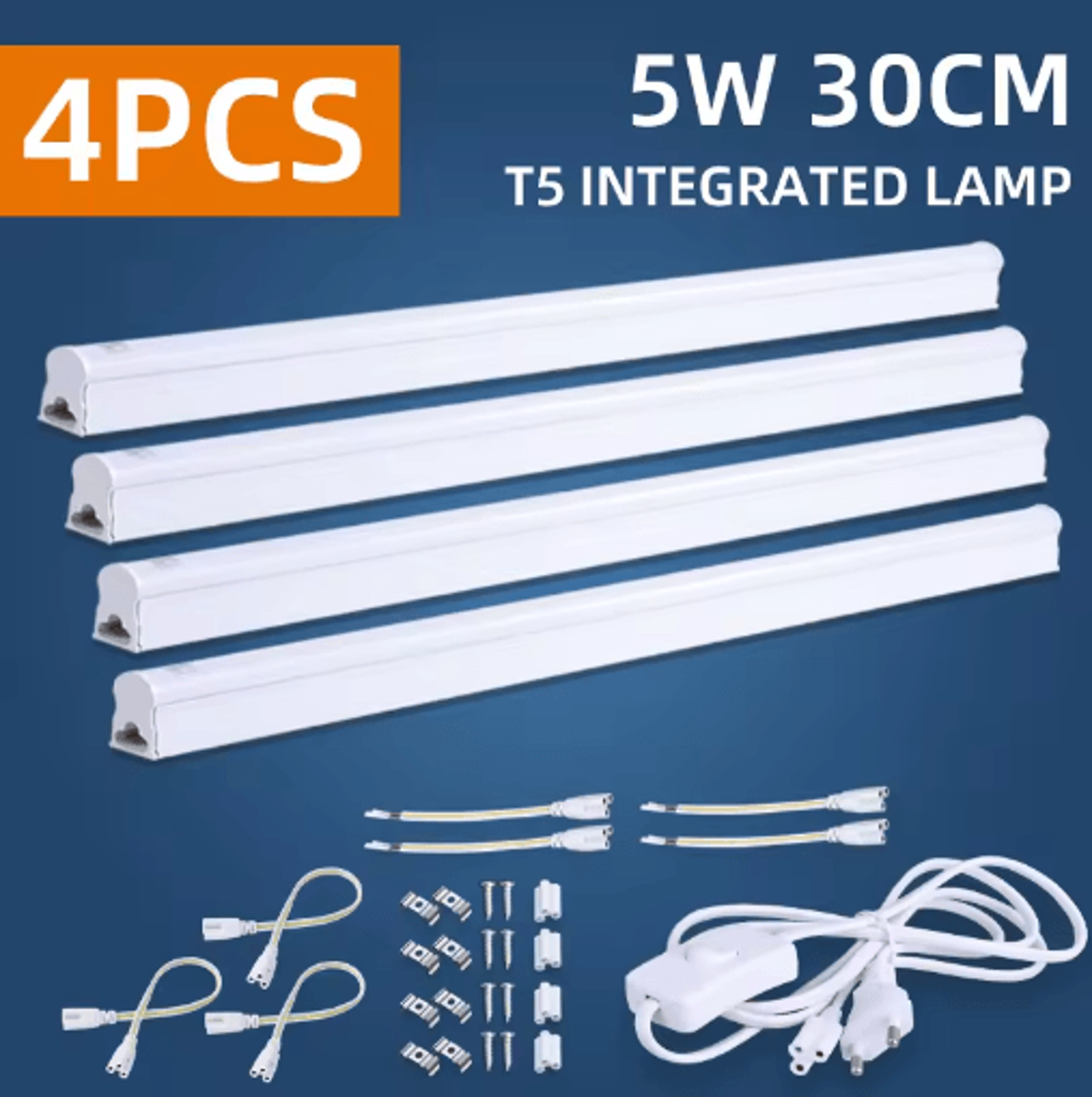 UltraThin LED Under Cabinet Light  10W20W Kitchen Tube Bar Lamp 9