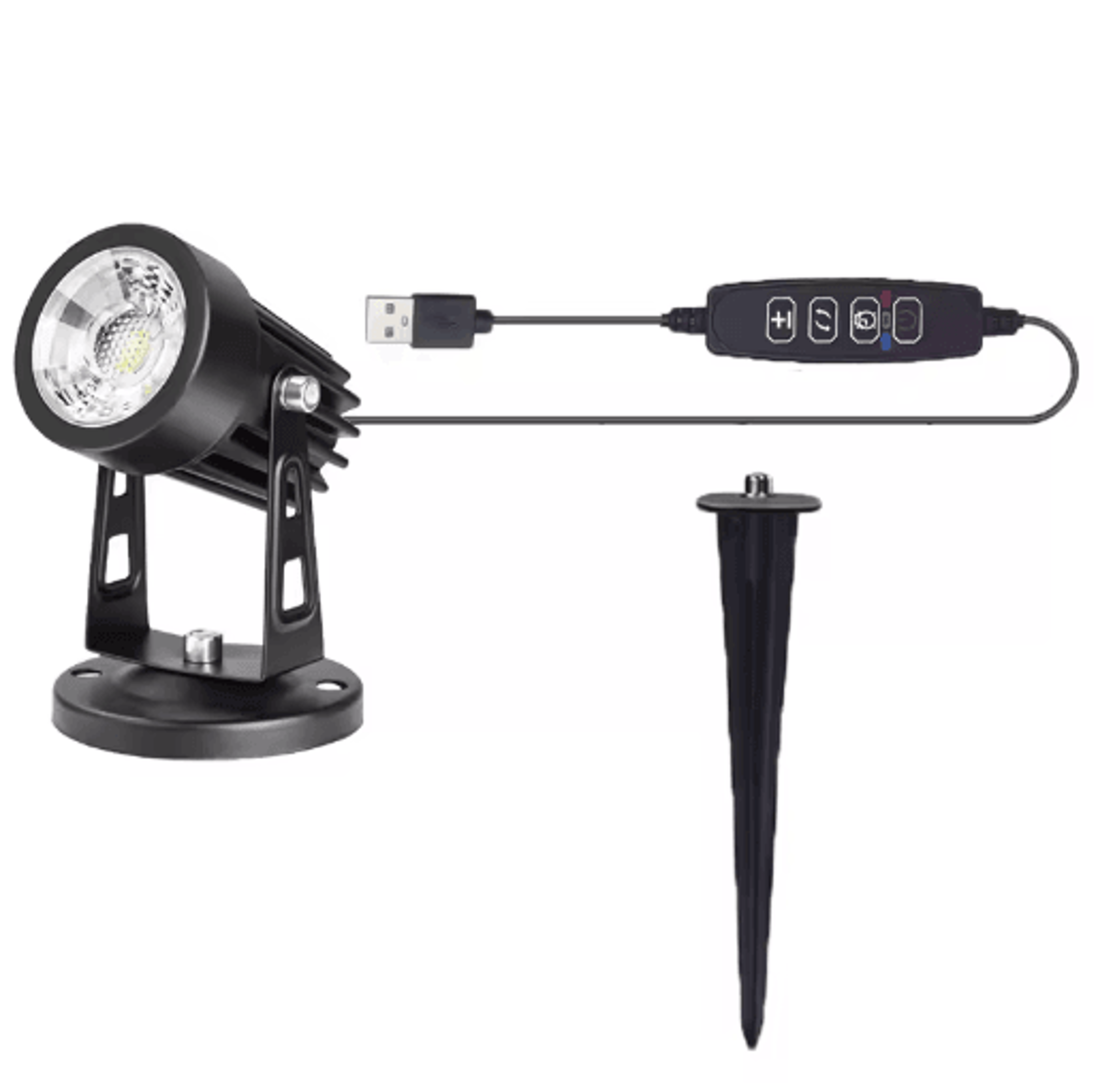 5W Dimmable LED Uplight Spotlight  Indoor Accent Light For Plants  Home Decor 1