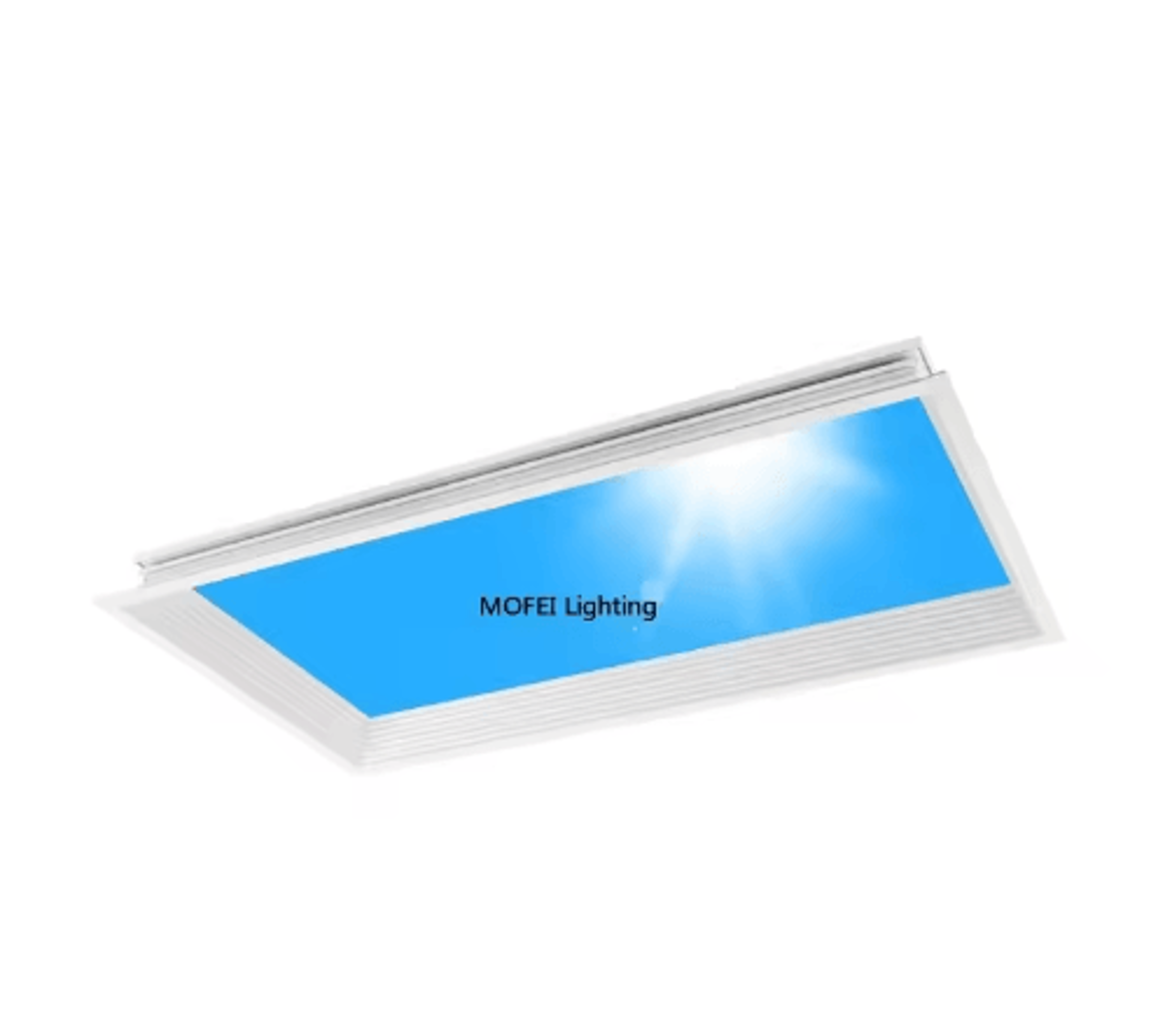 Modern LED Sky Ceiling Light  Blue Cloud Daylight Simulation Fixture 9