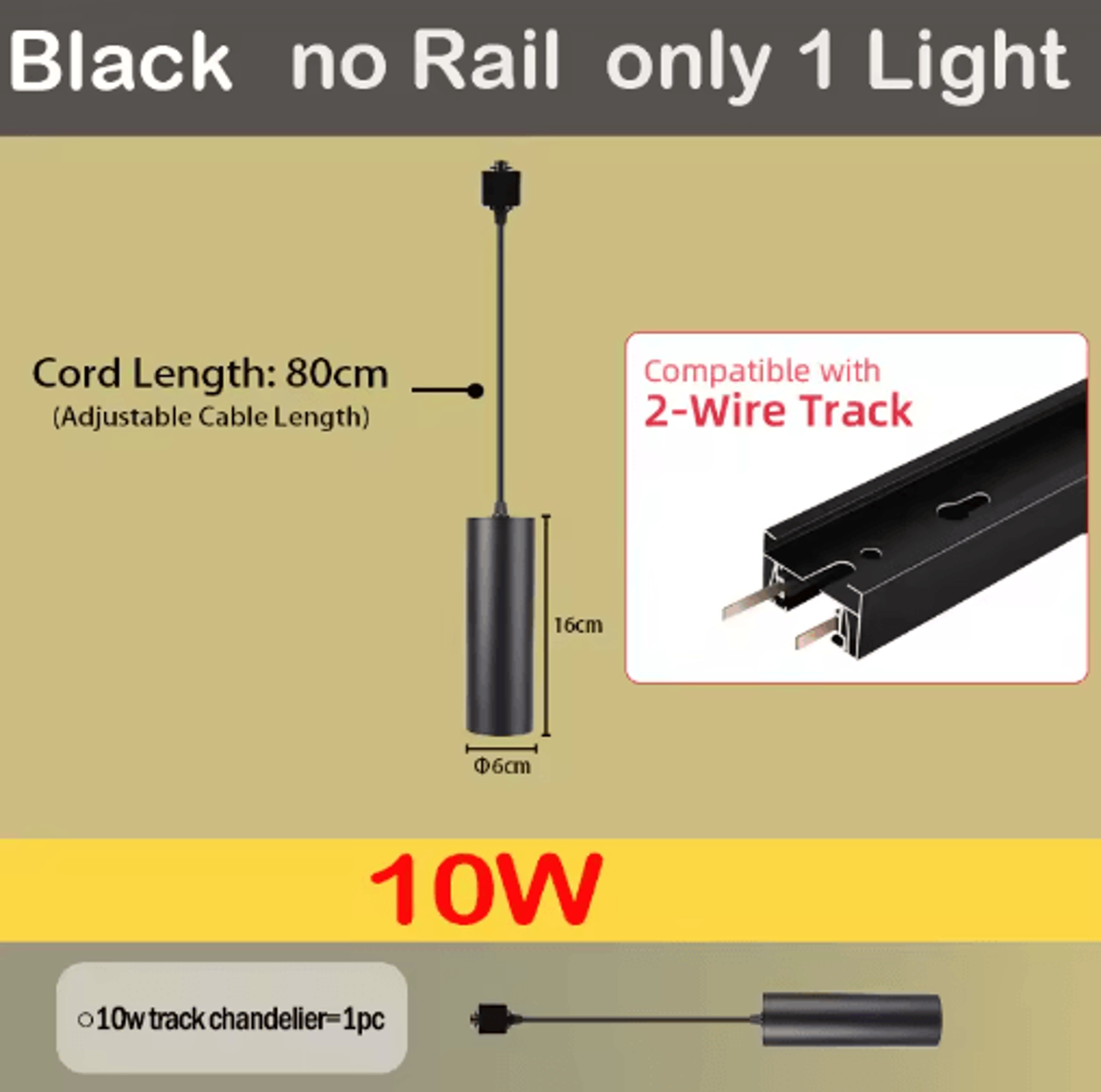 110V GU10 LED Track Lighting Set  Ceiling Rail Spotlights For Home  Shop 9