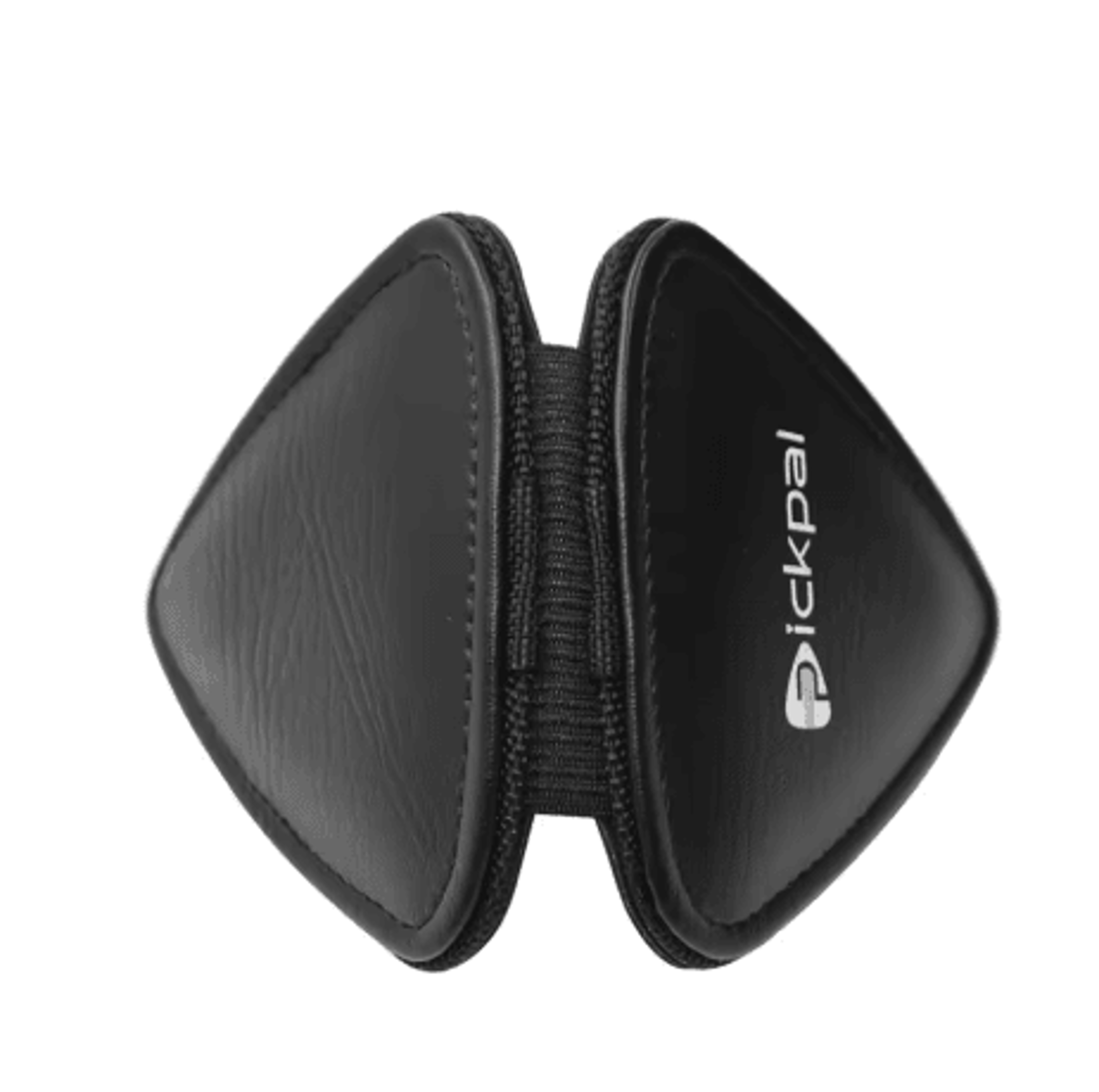 Leather Guitar Pick Holder Case  Portable Storage Pouch With 12 Guitar Picks 3