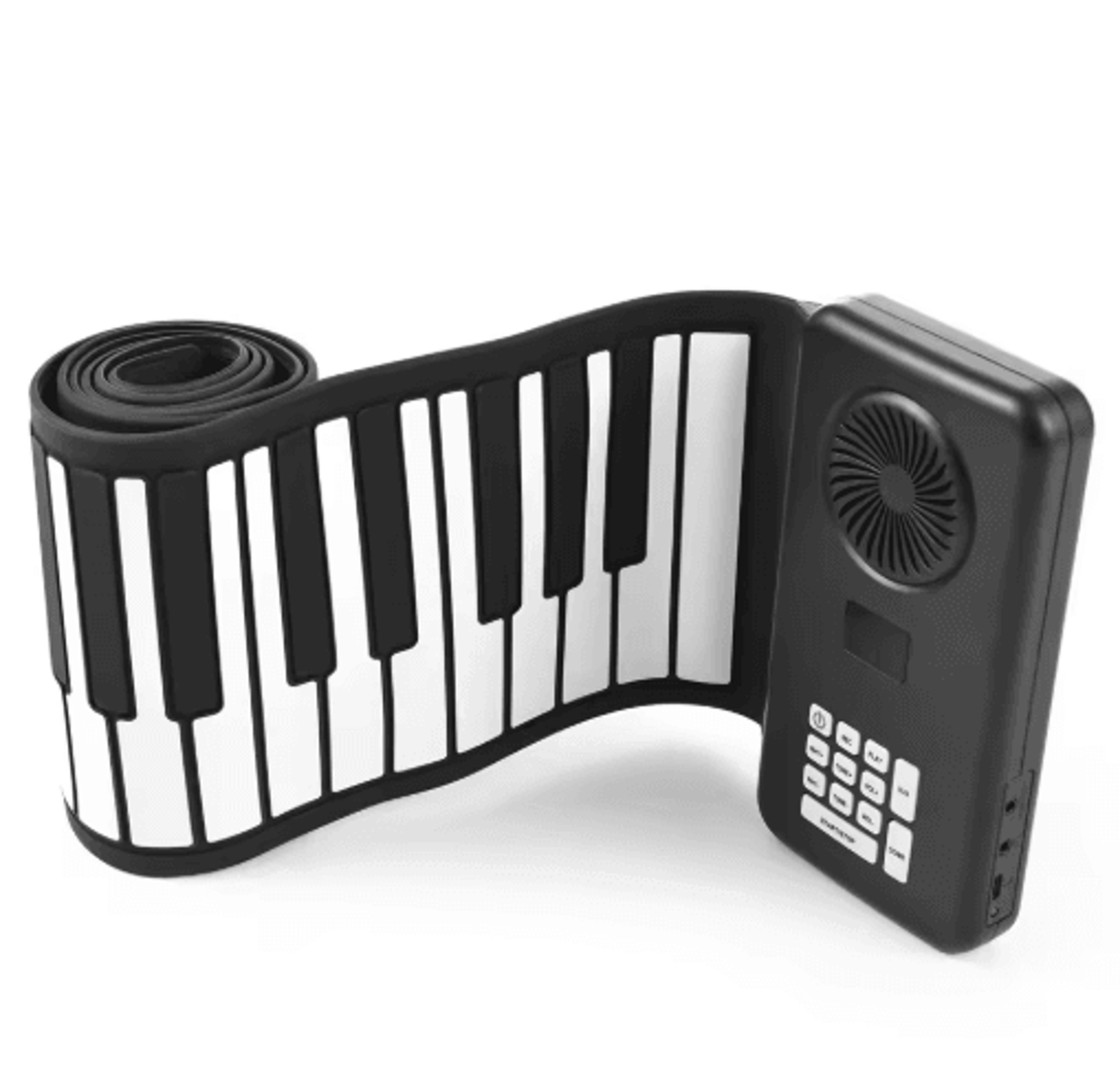 88Key RollUp Electronic Piano  Portable Silicone Keyboard For Home Practice 1