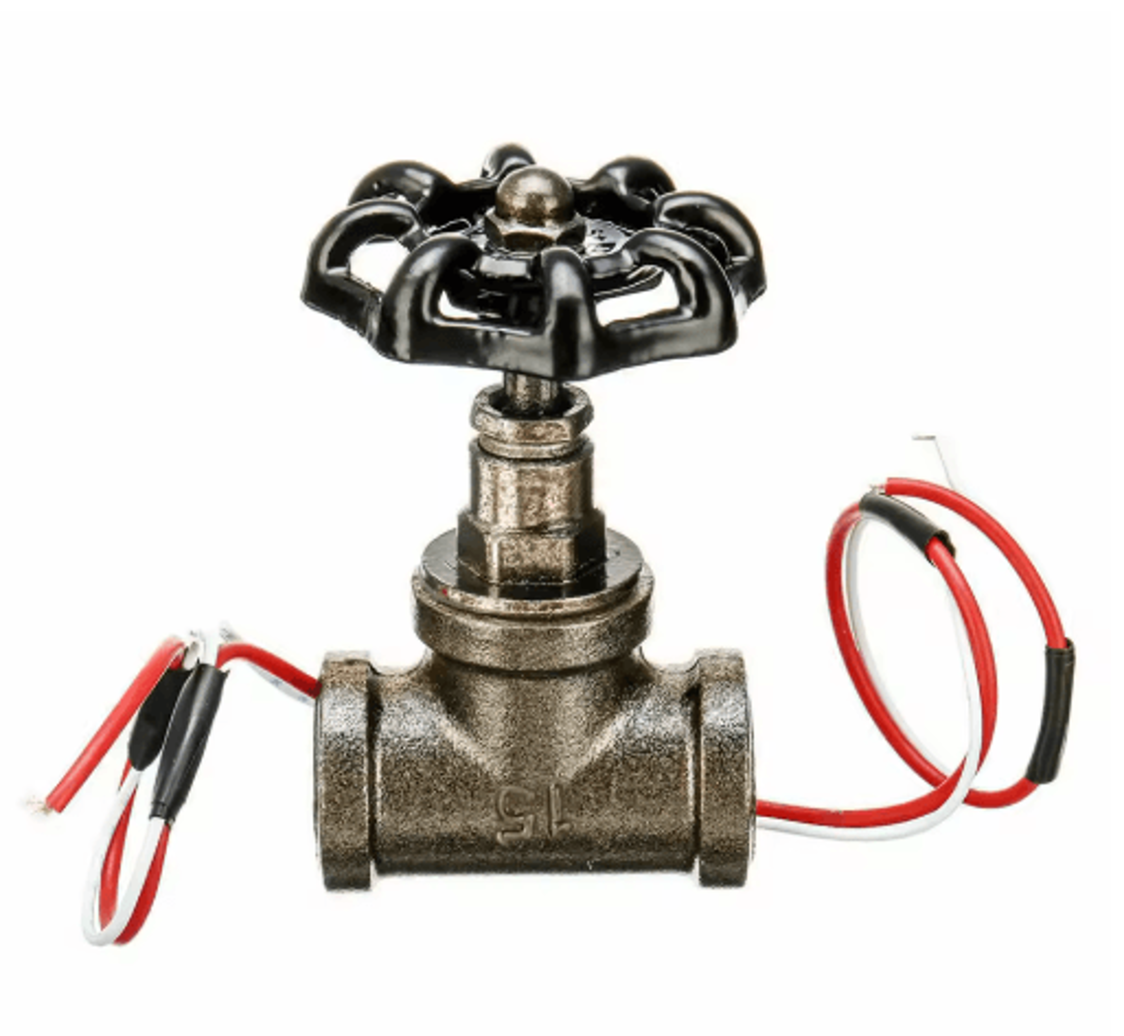 1/2 inch steampunk pipe lamp switch – vintage iron valve light switch with wire